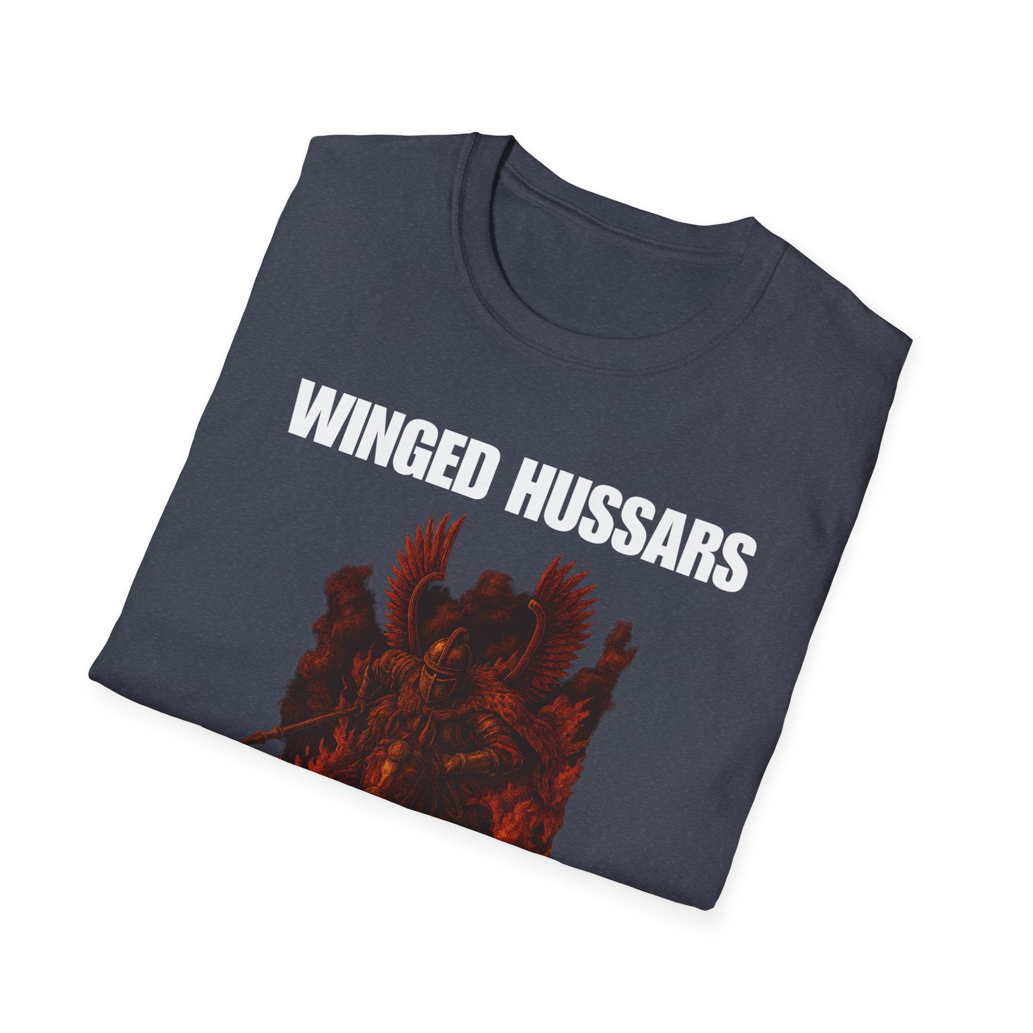 Winged Hussars Fiery Softstyle Cotton Shirt T-Shirt