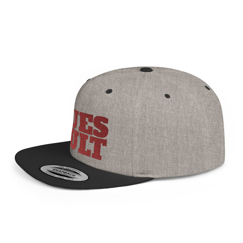 Dues Vult Flat Bill Snapback Hat