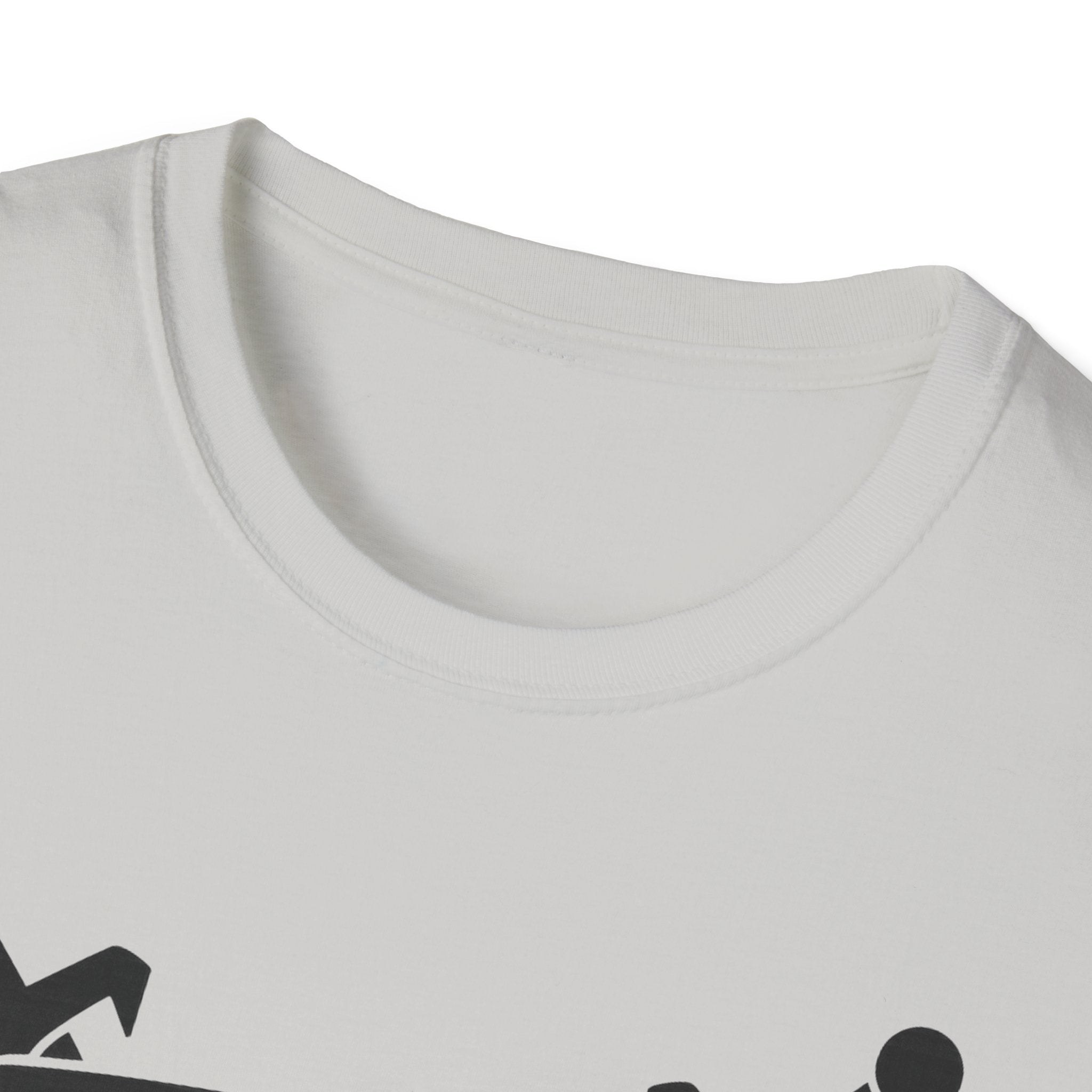 Sword and Shield Pi Chi Rho Black Graphic Softstyle Cotton Shirt T-Shirt