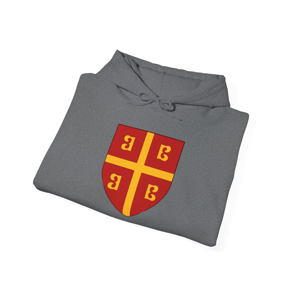 Byzantine Crest Shield Pull Over Hoodie Sweatshirt