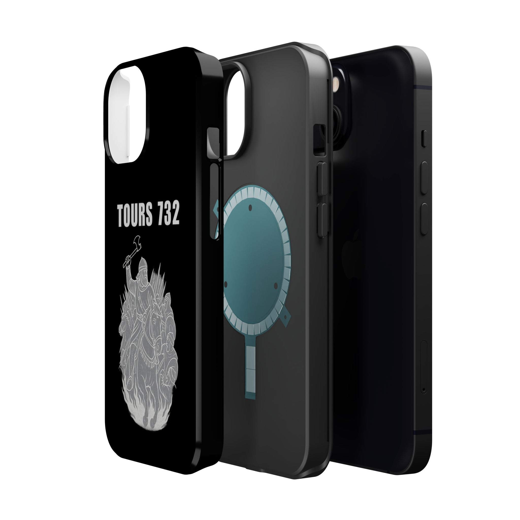 Battle of Tours Charles "The Hammer" Martel Magnetic Impact-Resistant Cases