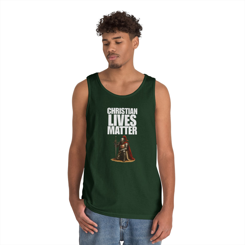 Christian Lives Matter Crusader Tank Top