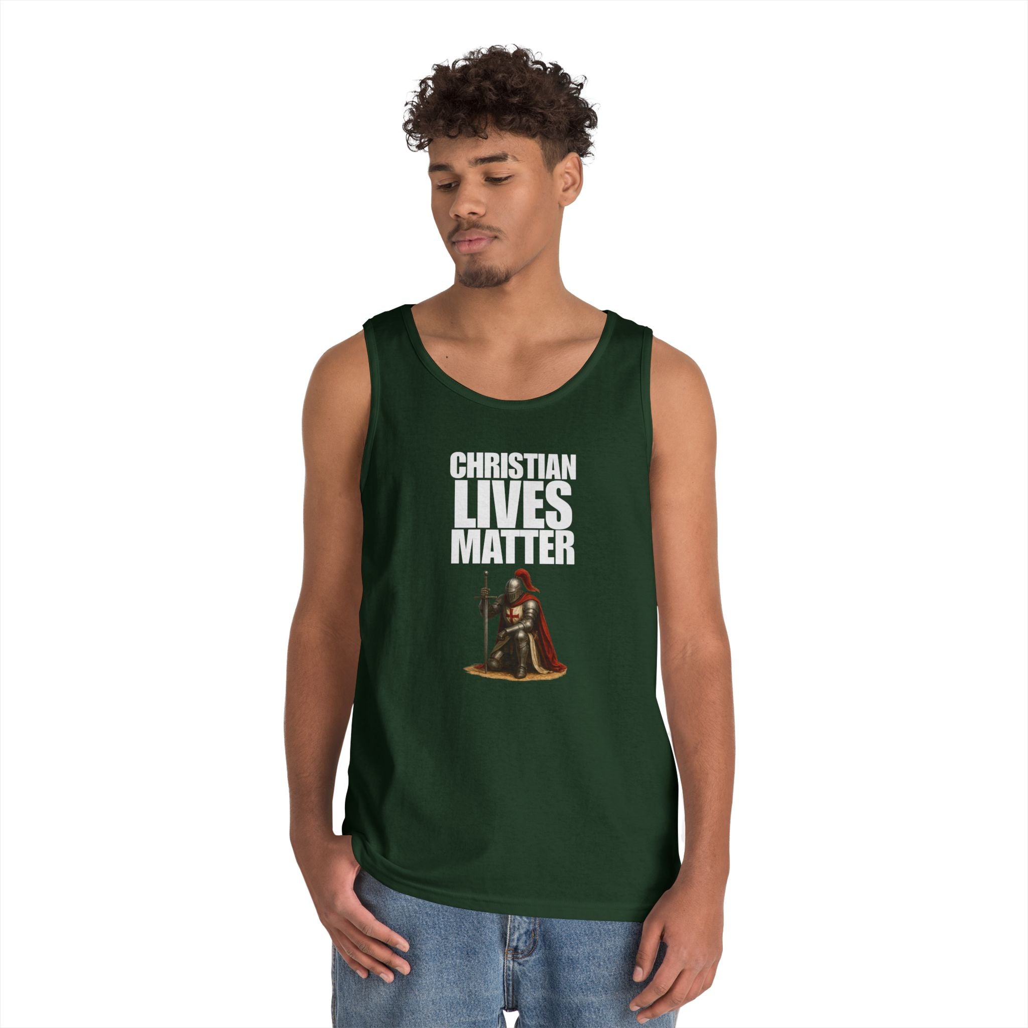 Christian Lives Matter Crusader Tank Top