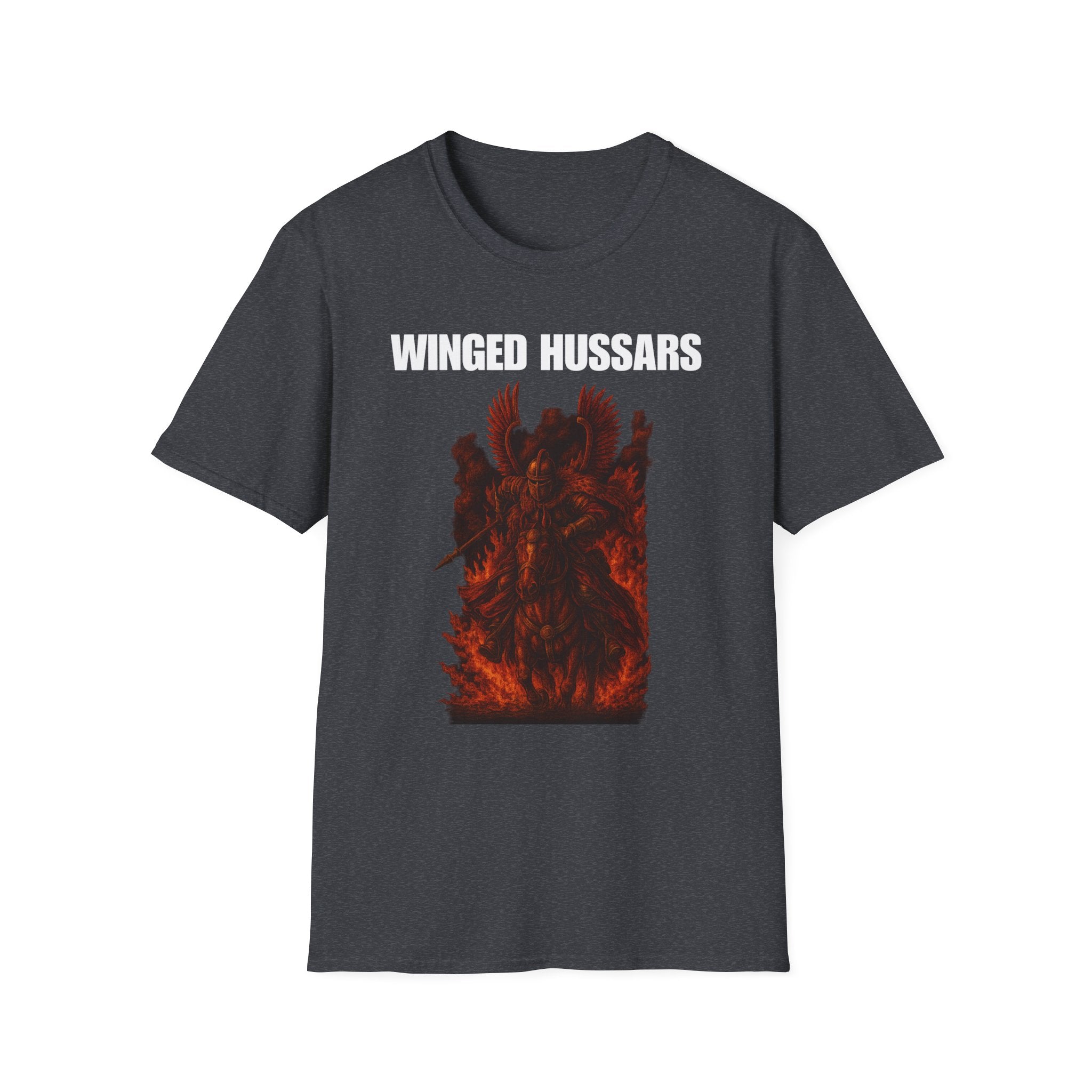 Winged Hussars Fiery Softstyle Cotton Shirt T-Shirt