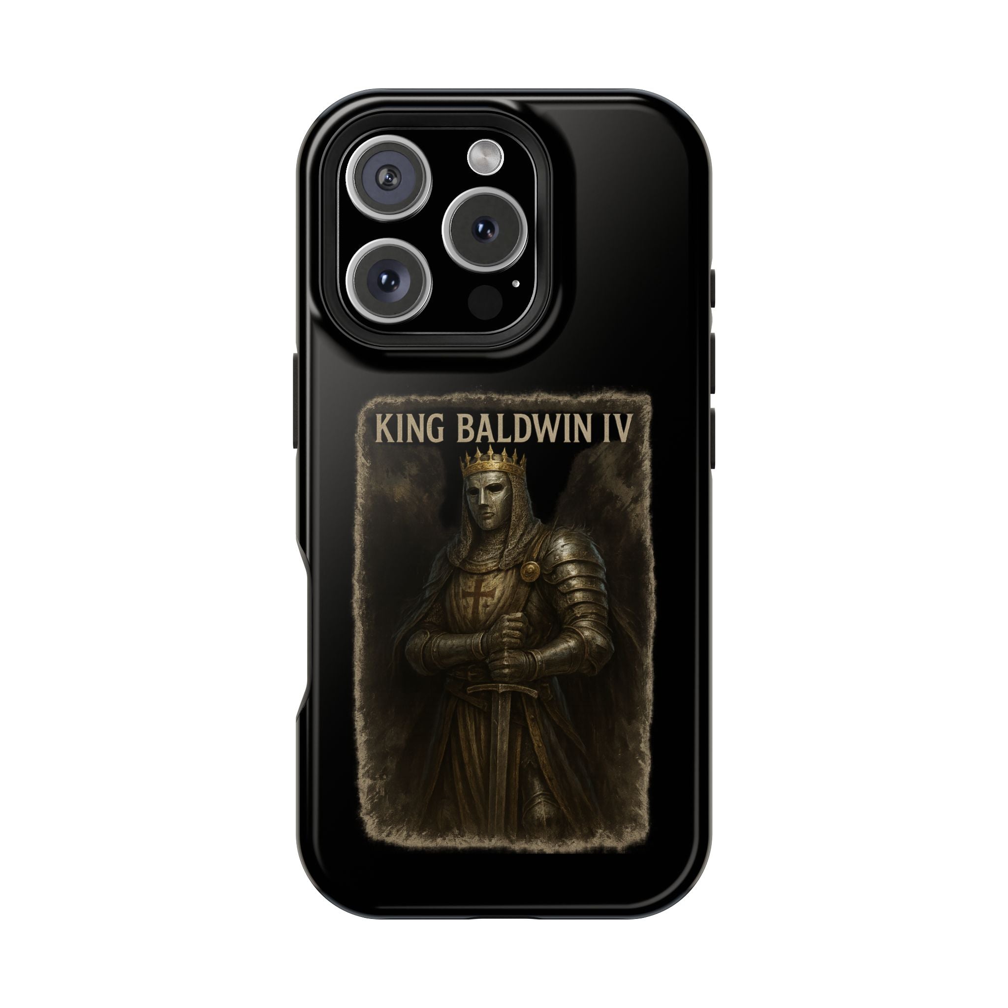 King Baldwin IV Impact-Resistant Magnetic Phone Case
