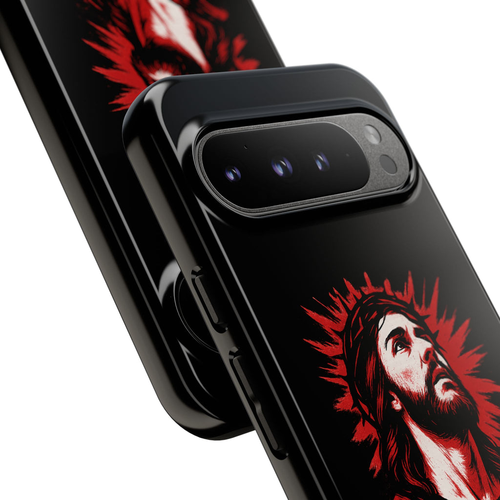 Christ is King Phone Case, Tough Phone Cover for Christian Faith
