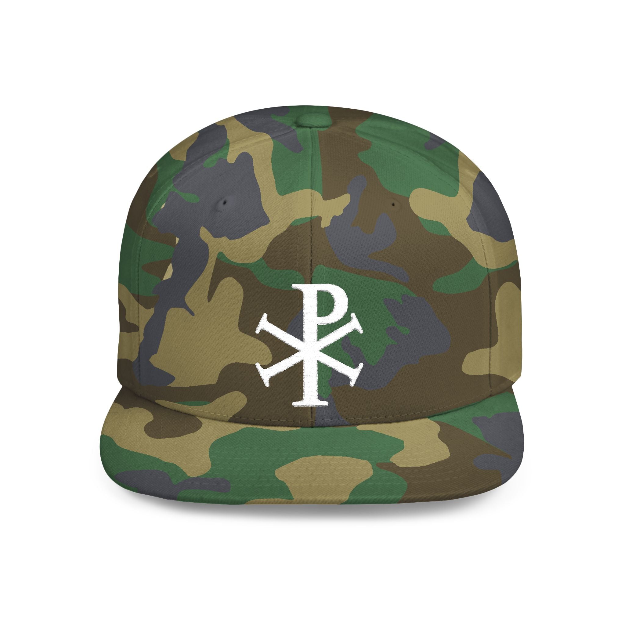 Pi Chi Rho Stylish Flat Bill Snapback Hat