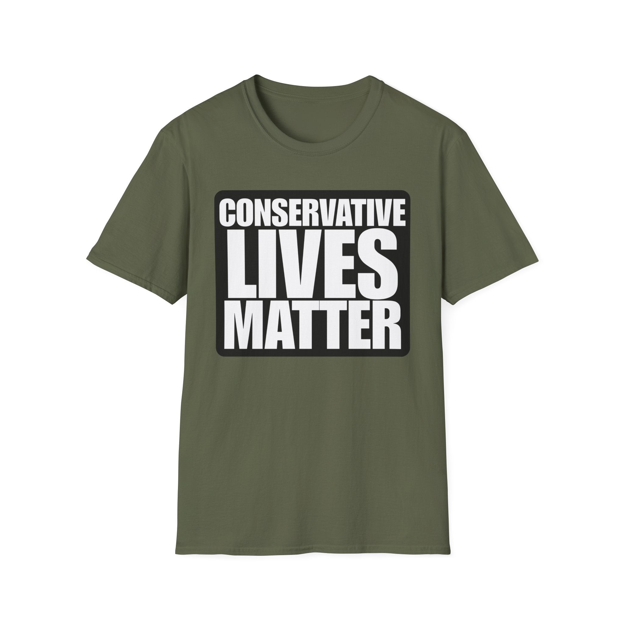 Conservative Lives Matter Alt Design Graphic Cotton T-Shirt