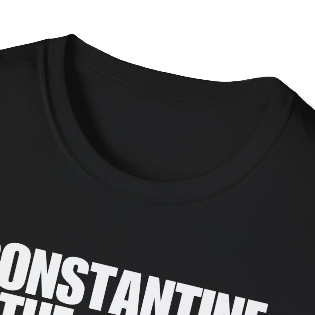 Constantine the Great Alt Design Softstyle Cotton Shirt T-Shirt
