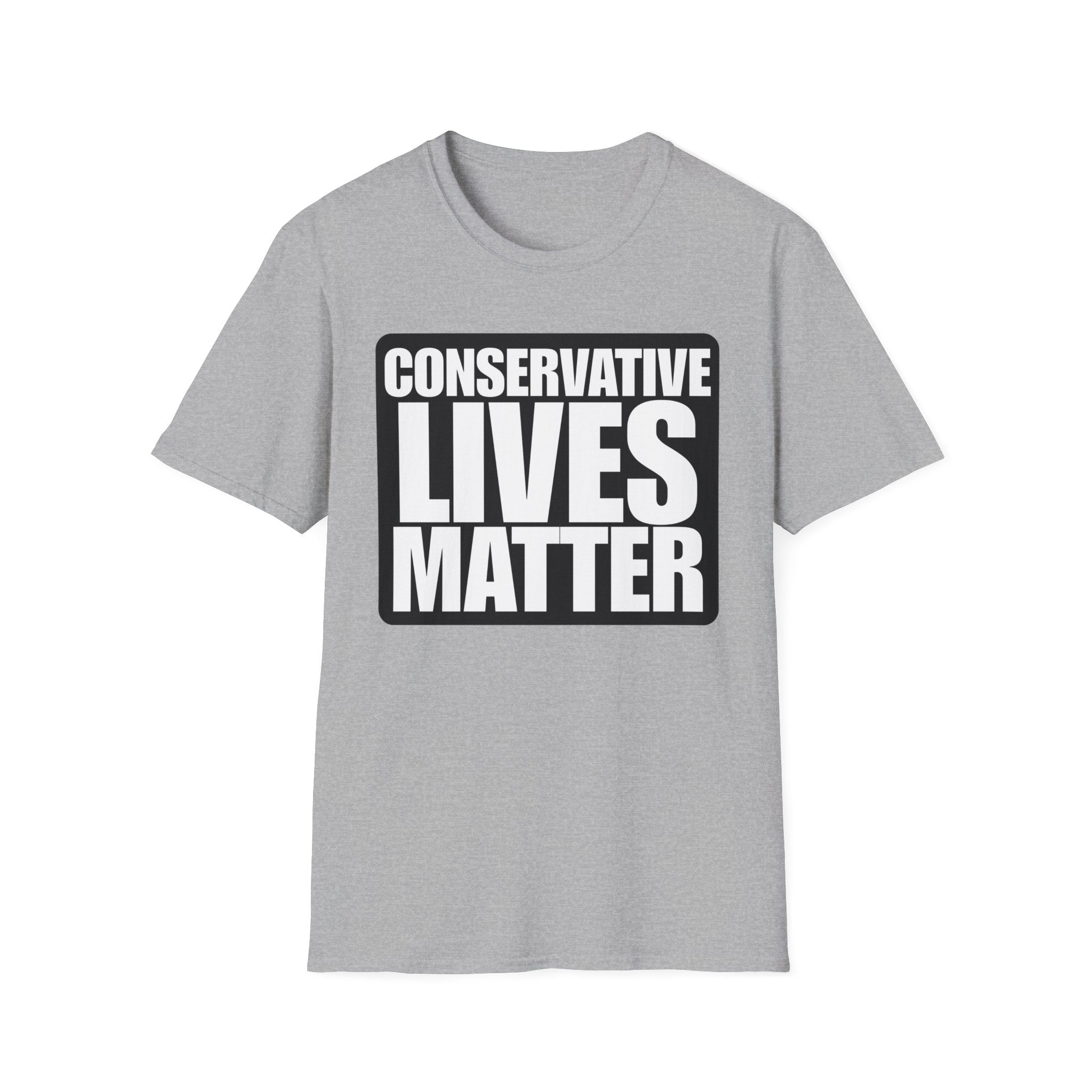 Conservative Lives Matter Alt Design Graphic Cotton T-Shirt