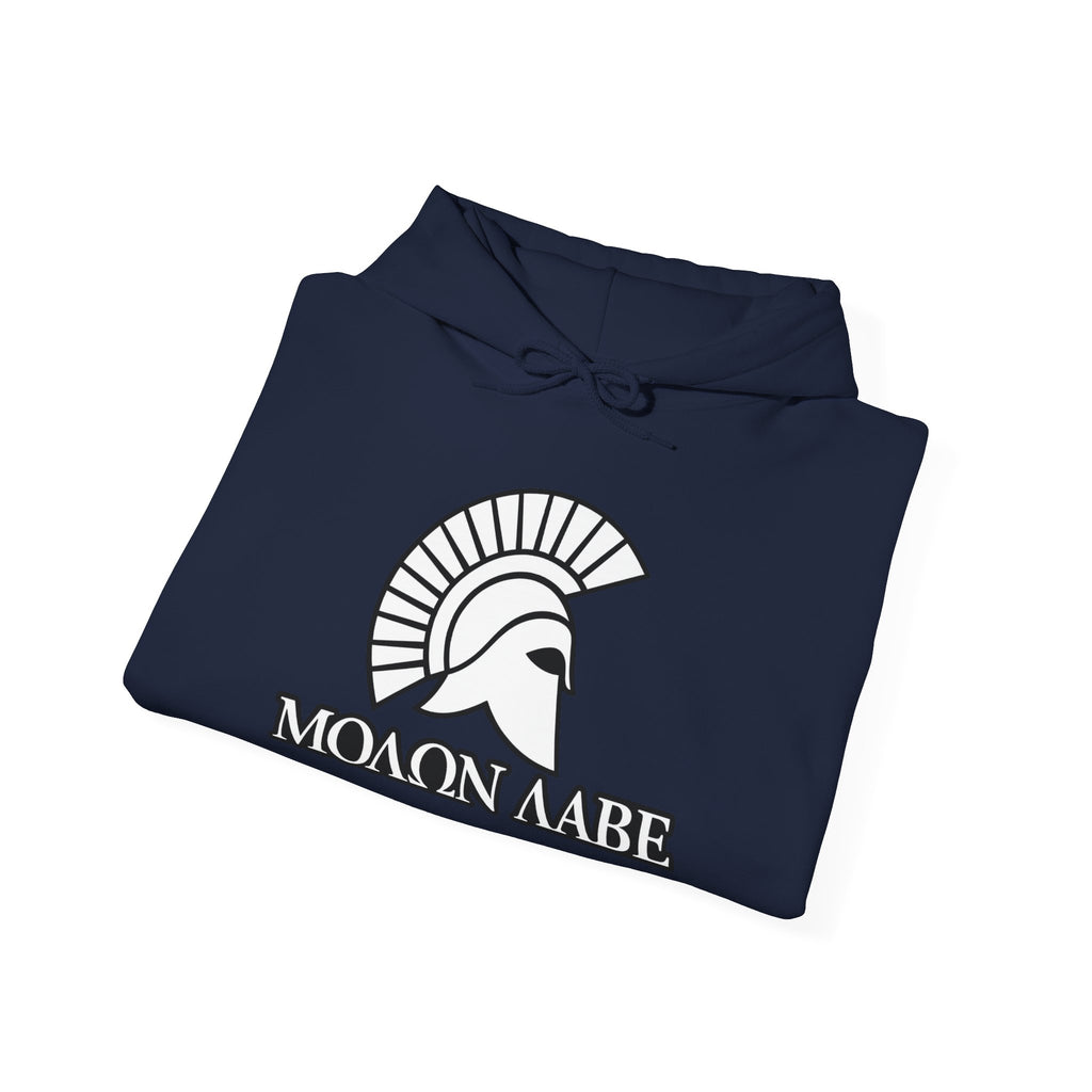 Molon Labe "Come and Take It!" in Greek Pull Over Hoodie Sweatshirt