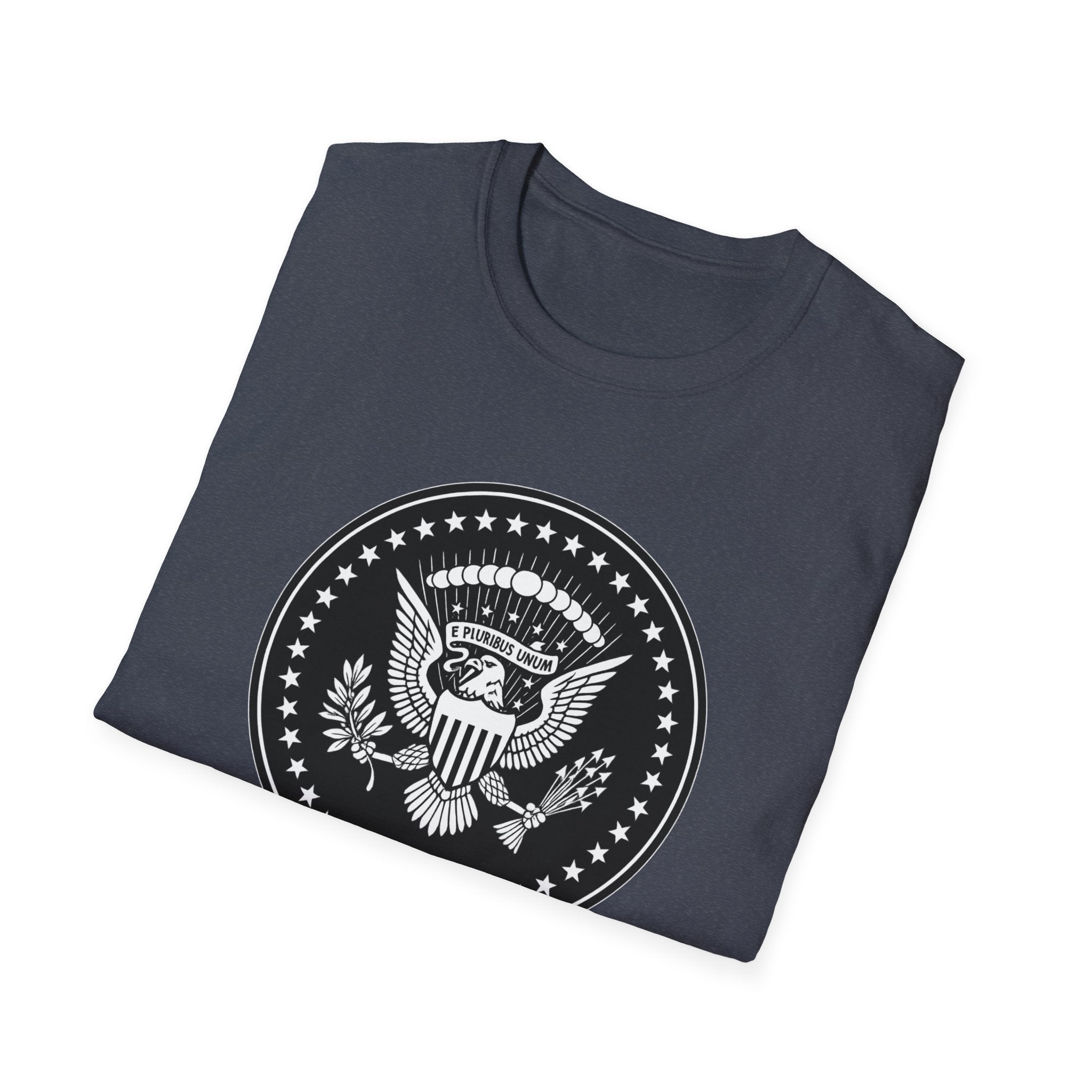 American Eagle Presidential Seal Design Graphic Cotton T-Shirt