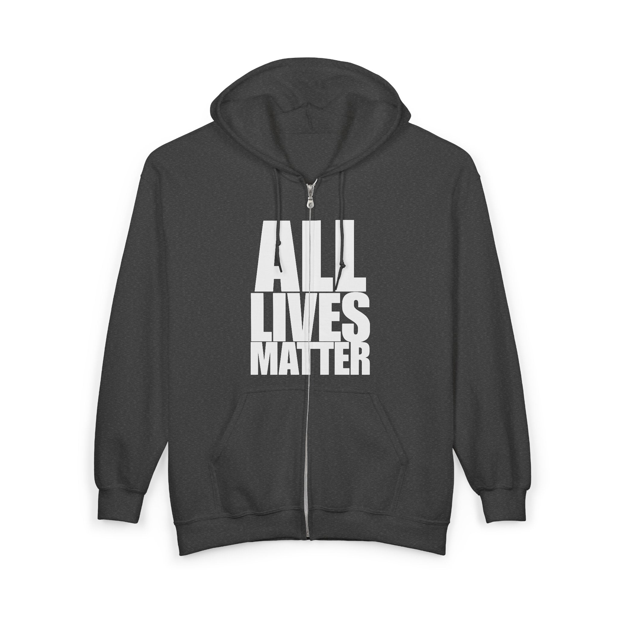 ALL LIVES MATTER Unisex Full Zip Up Hoodie