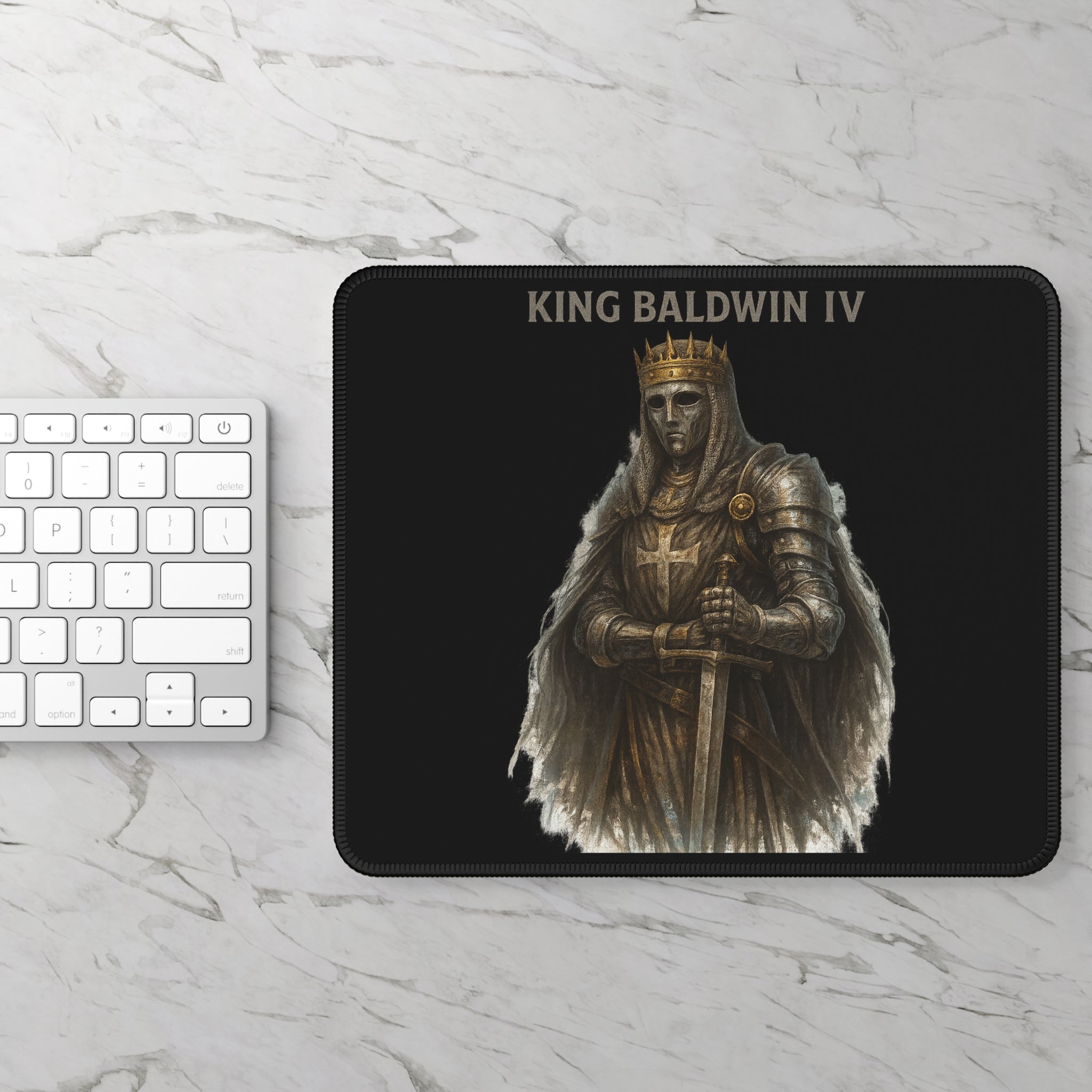 King Baldwin IV Gaming Mouse Pad