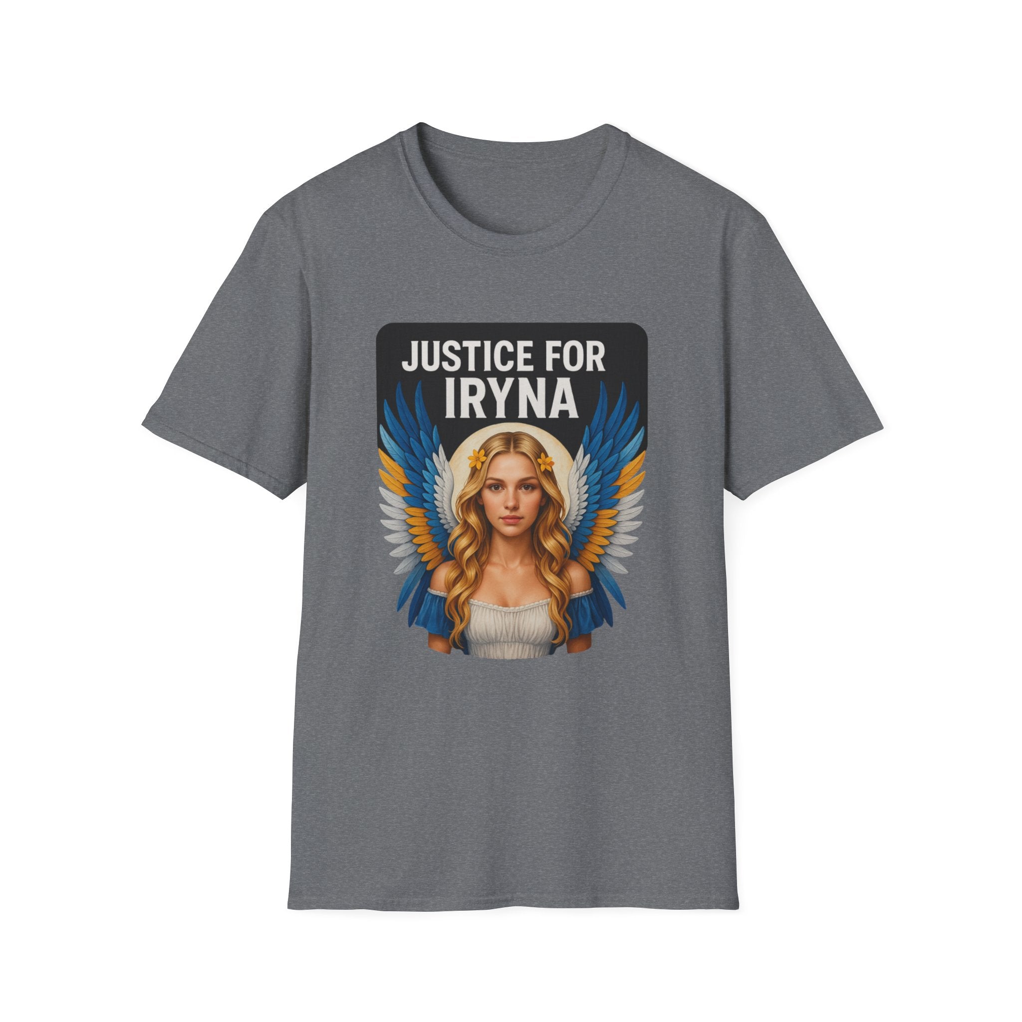 Justice For Iryna T-Shirt | Unisex Softstyle Tee, Activism Apparel, Statement Shirt