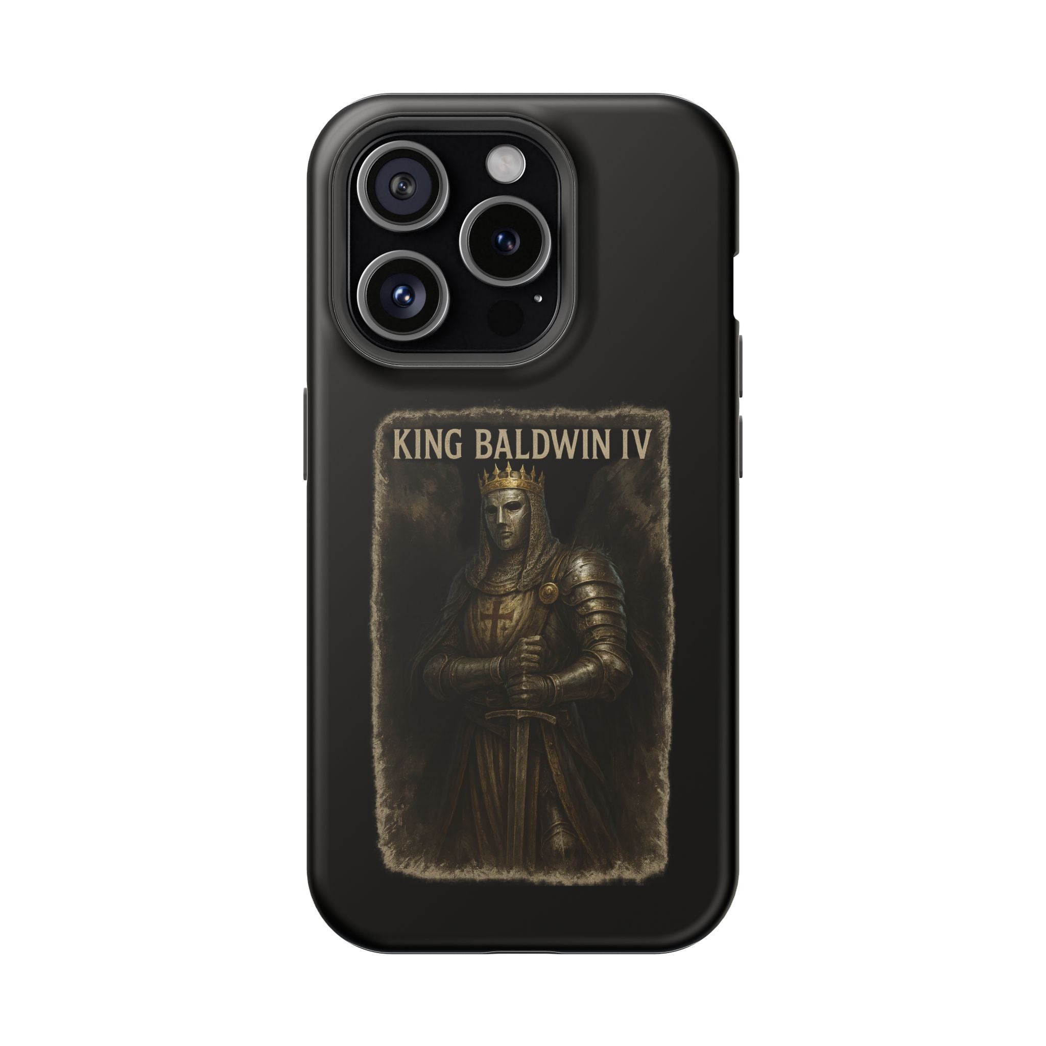 King Baldwin IV Impact-Resistant Magnetic Phone Case