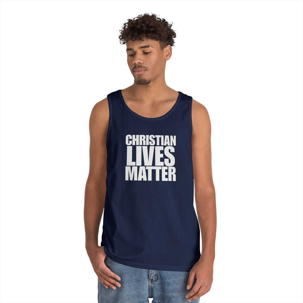 Christian Lives Matter Heavy Cotton Tank Top