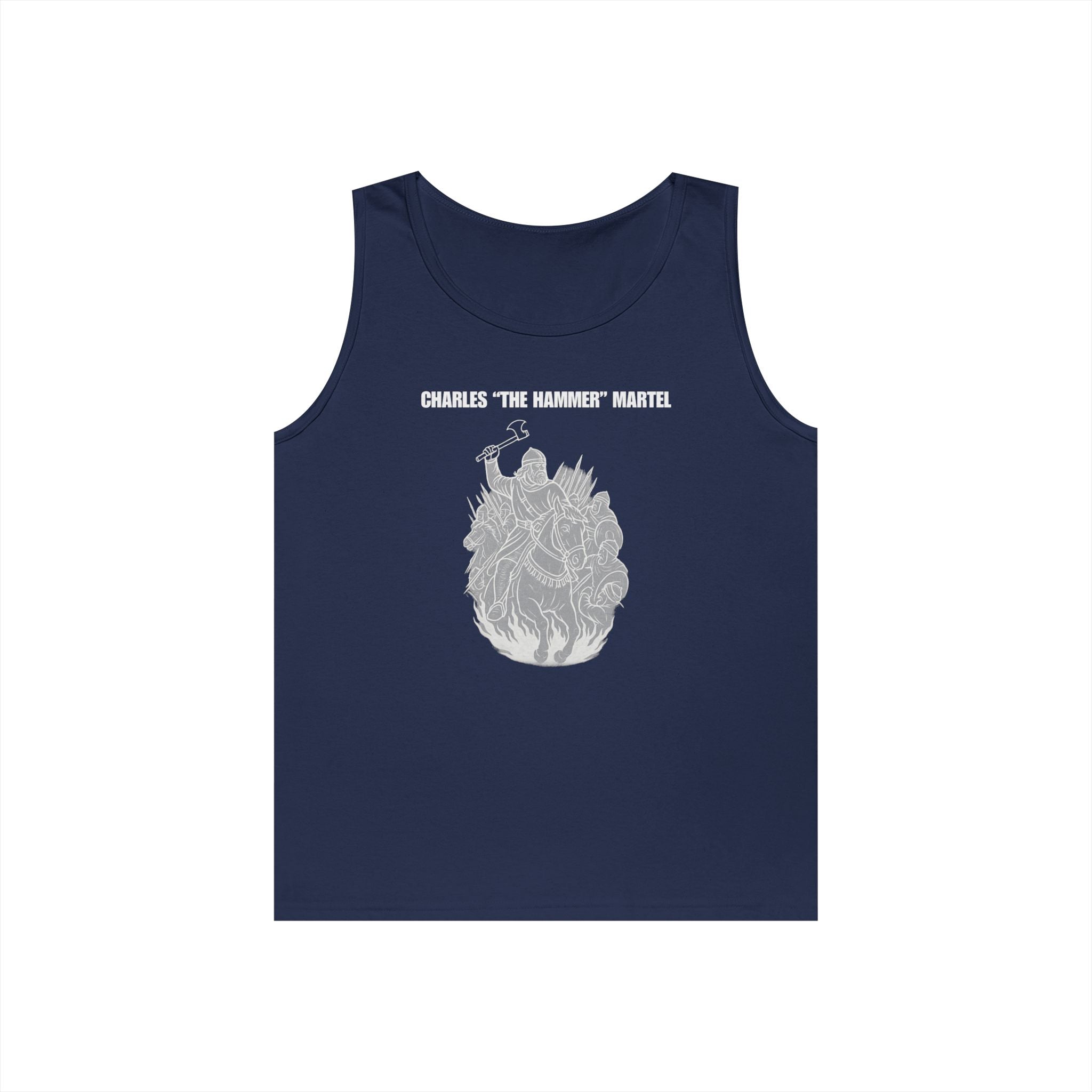Charles "The Hammer" Martel Heavy Cotton Tank Top