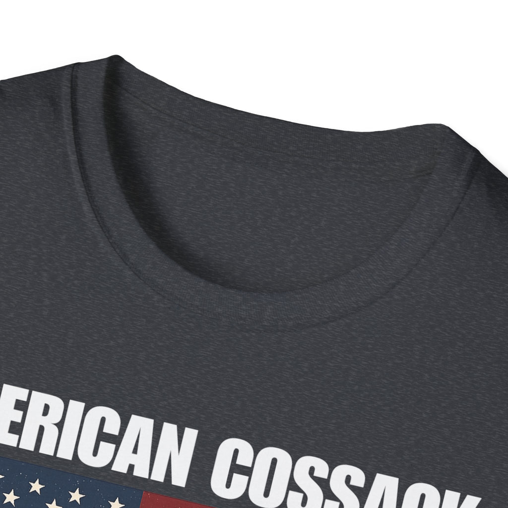 Patriotic American Cossack Softstyle T-Shirt