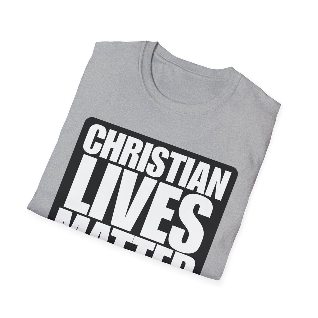 Christian Lives Matter Alt Design Heavy Cotton Shirt T-Shirt