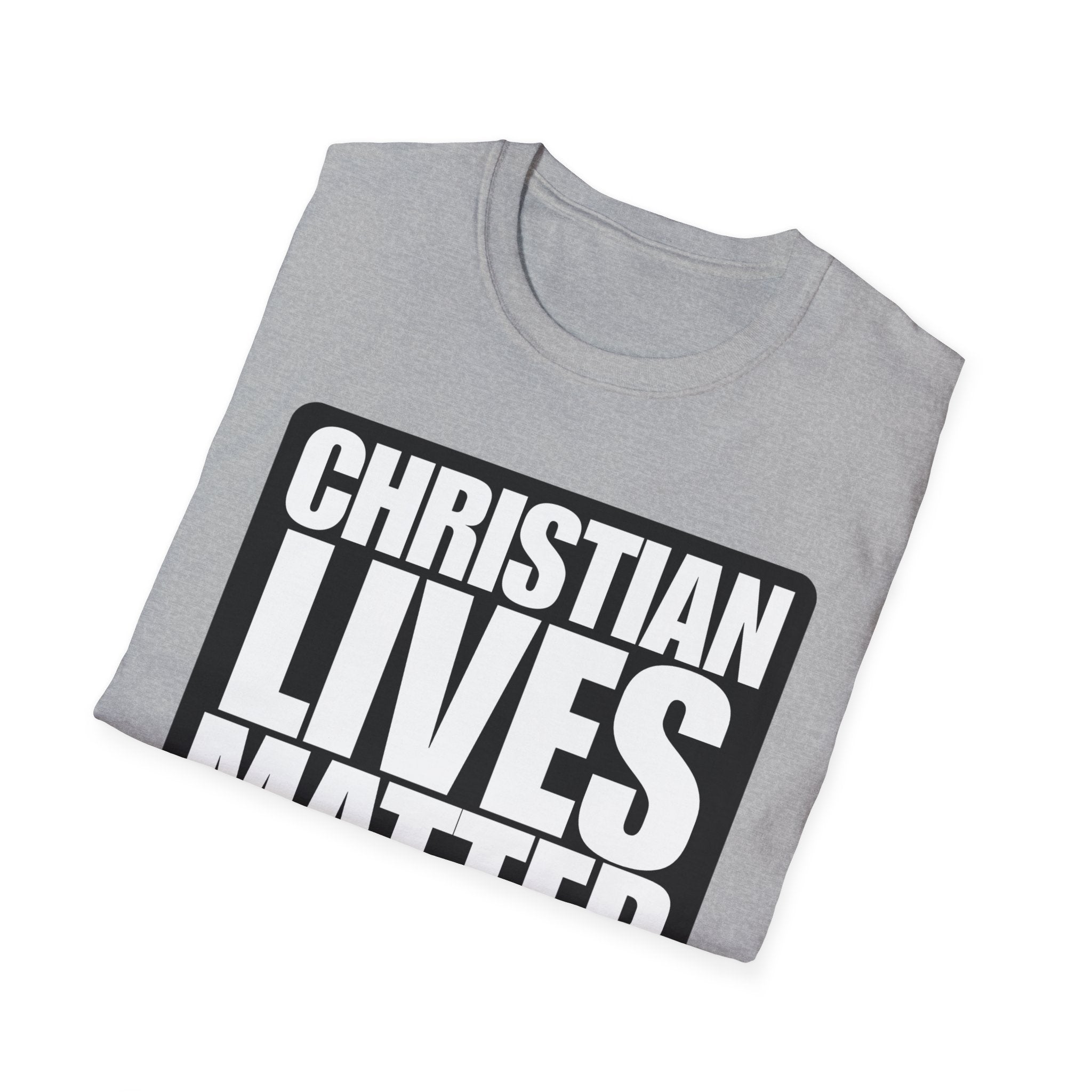 Christian Lives Matter Alt Design Heavy Cotton Shirt T-Shirt