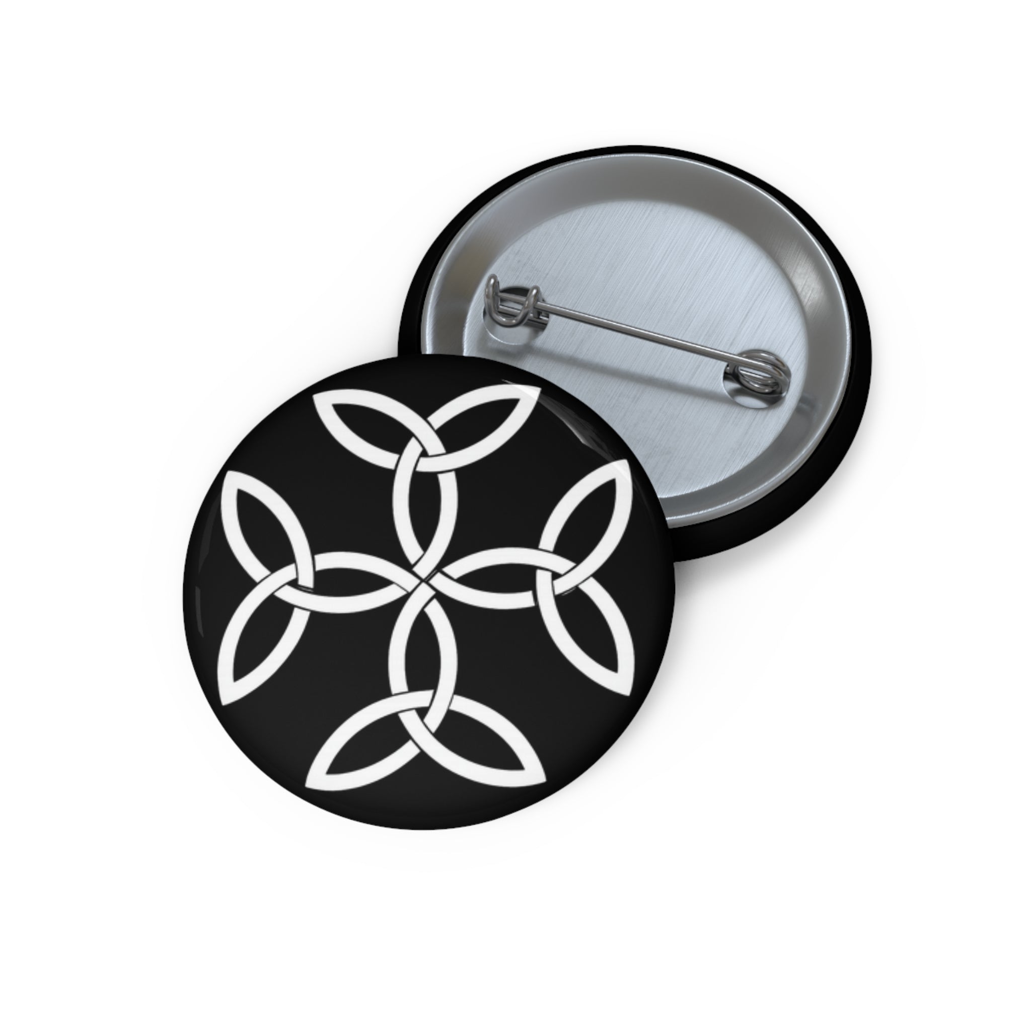 Frankish Cross Custom Pin Buttons