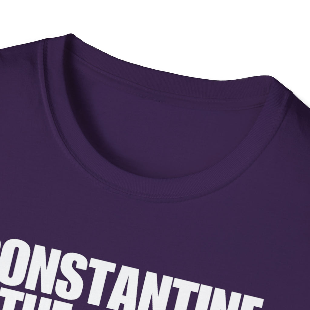 Constantine the Great Alt Design Softstyle Cotton Shirt T-Shirt
