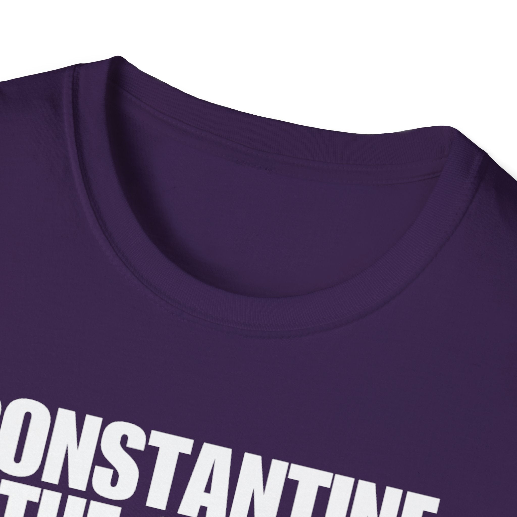 Constantine the Great Alt Design Softstyle Cotton Shirt T-Shirt