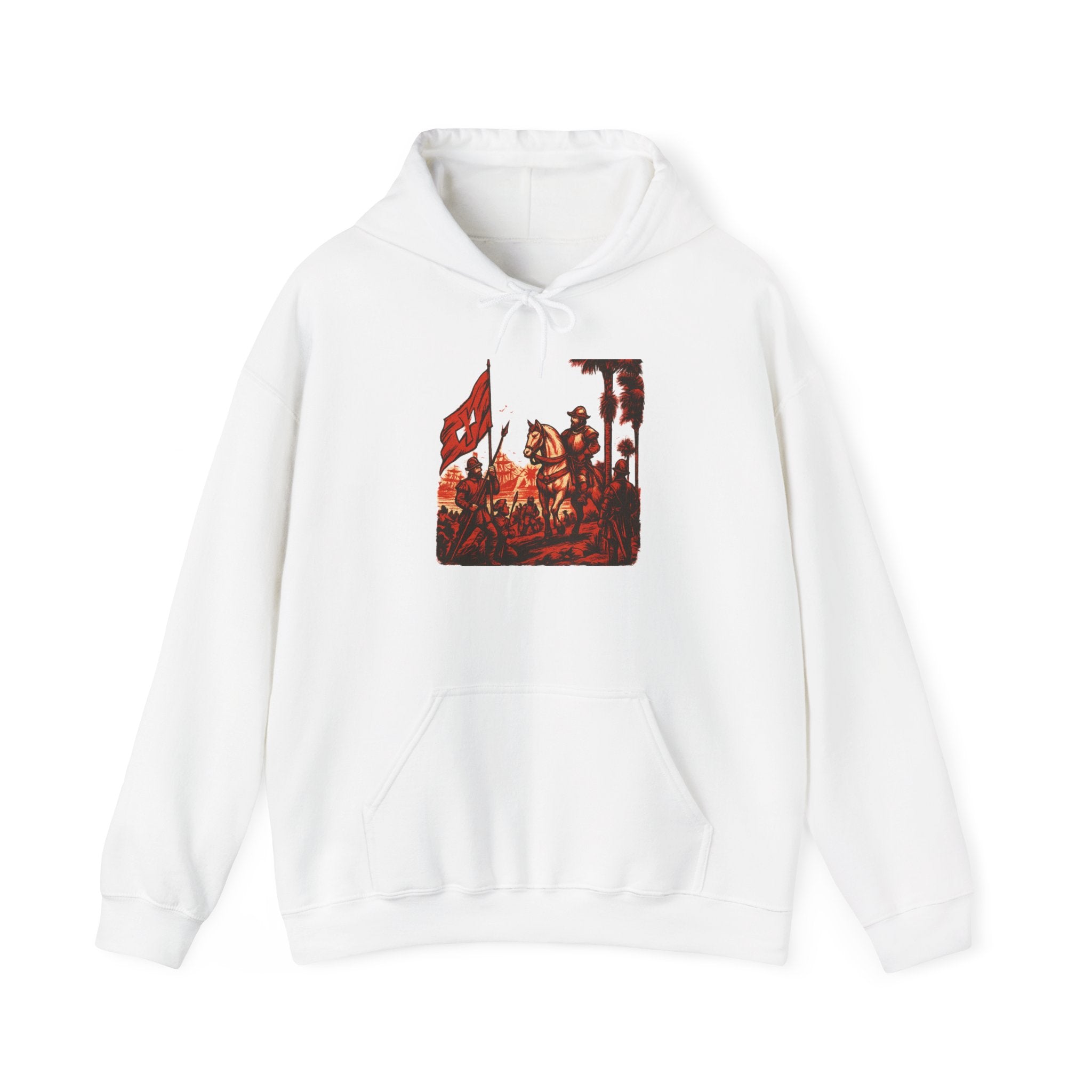 Conquistador Hooded Sweatshirt Conquistador Graphic Sweatshirt