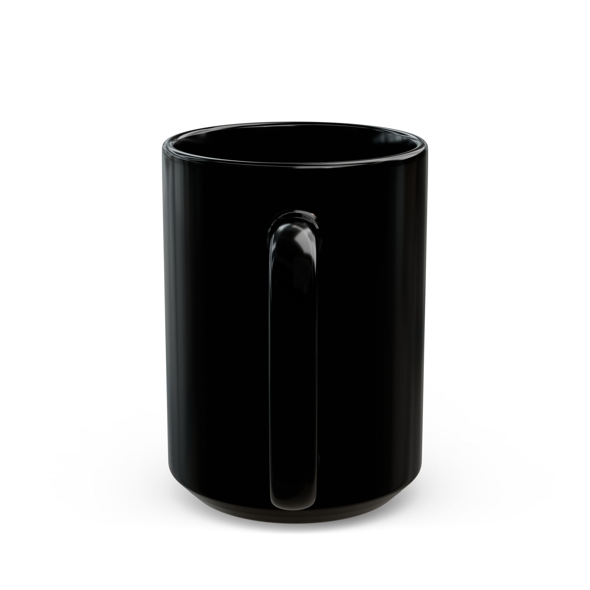 Unique Black Mug with Hernan Cortés Burn The Boats Design