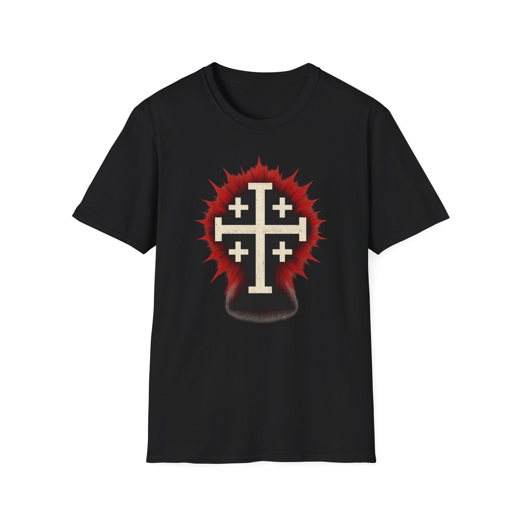 Bold Graphic Cross T-Shirt