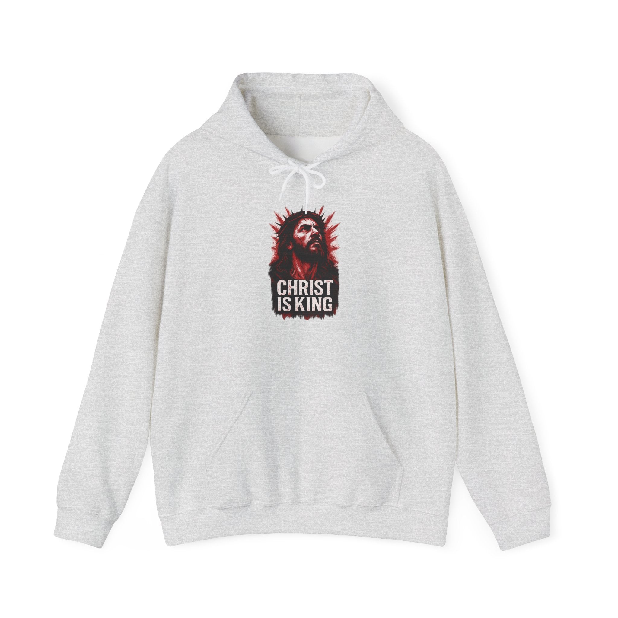 Christ Is King Hooded Sweatshirt, Christ Is King Sweatshirt