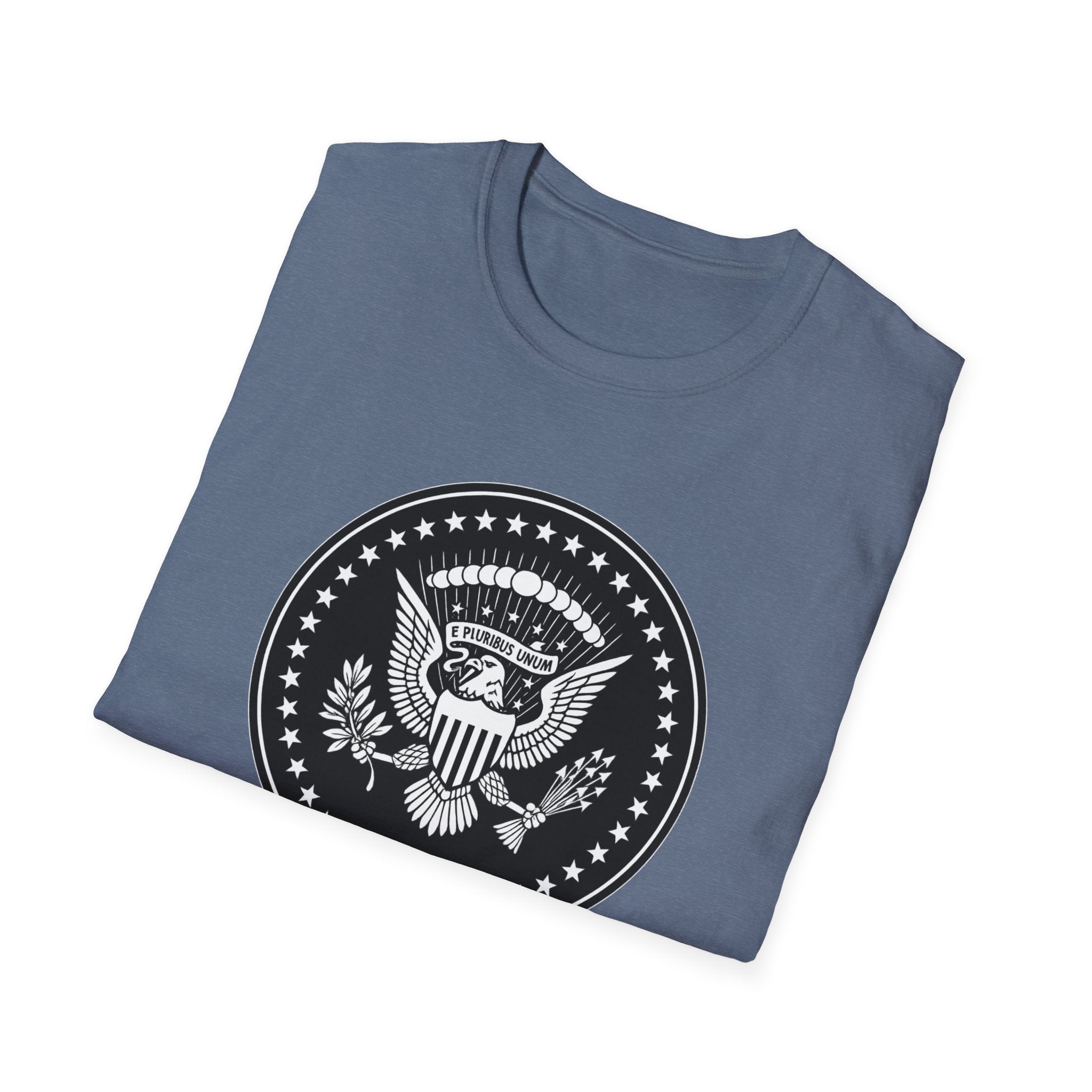 American Eagle Presidential Seal Design Graphic Cotton T-Shirt