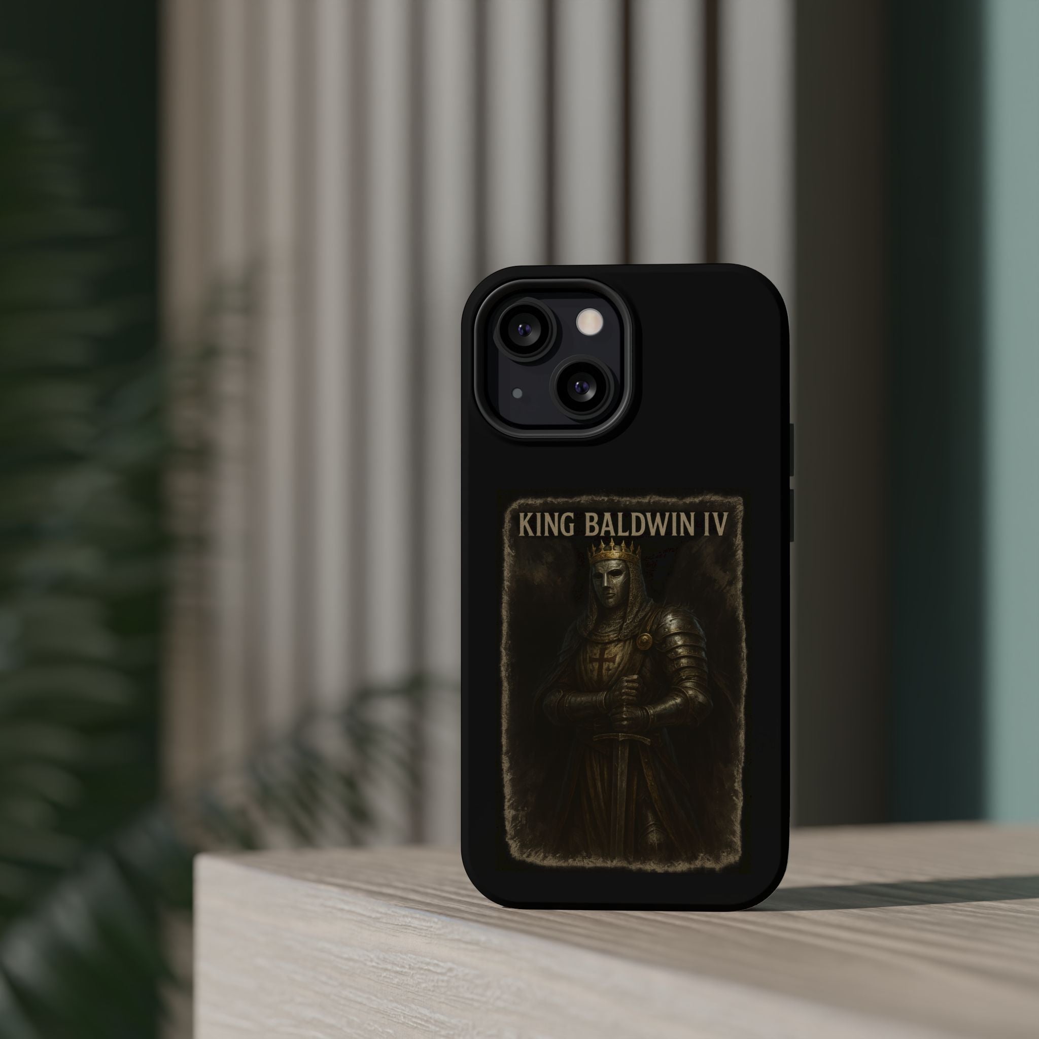 King Baldwin IV Impact-Resistant Magnetic Phone Case