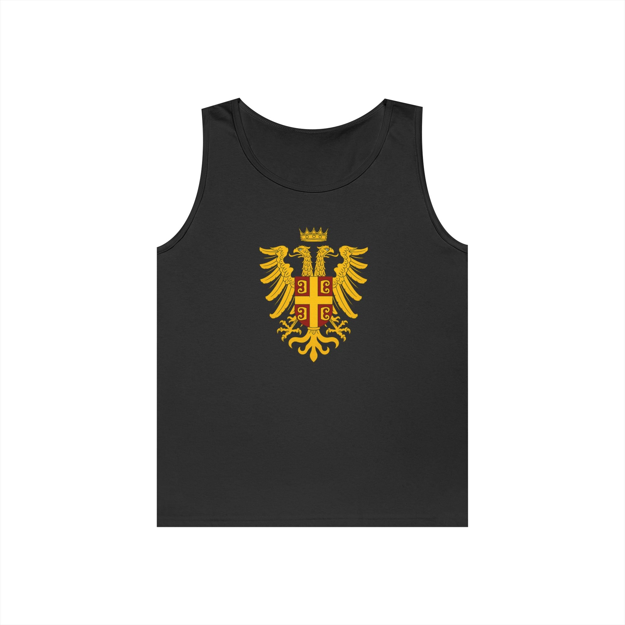Byzantine Eagle Royal Crest Unisex Heavy Cotton Tank Top