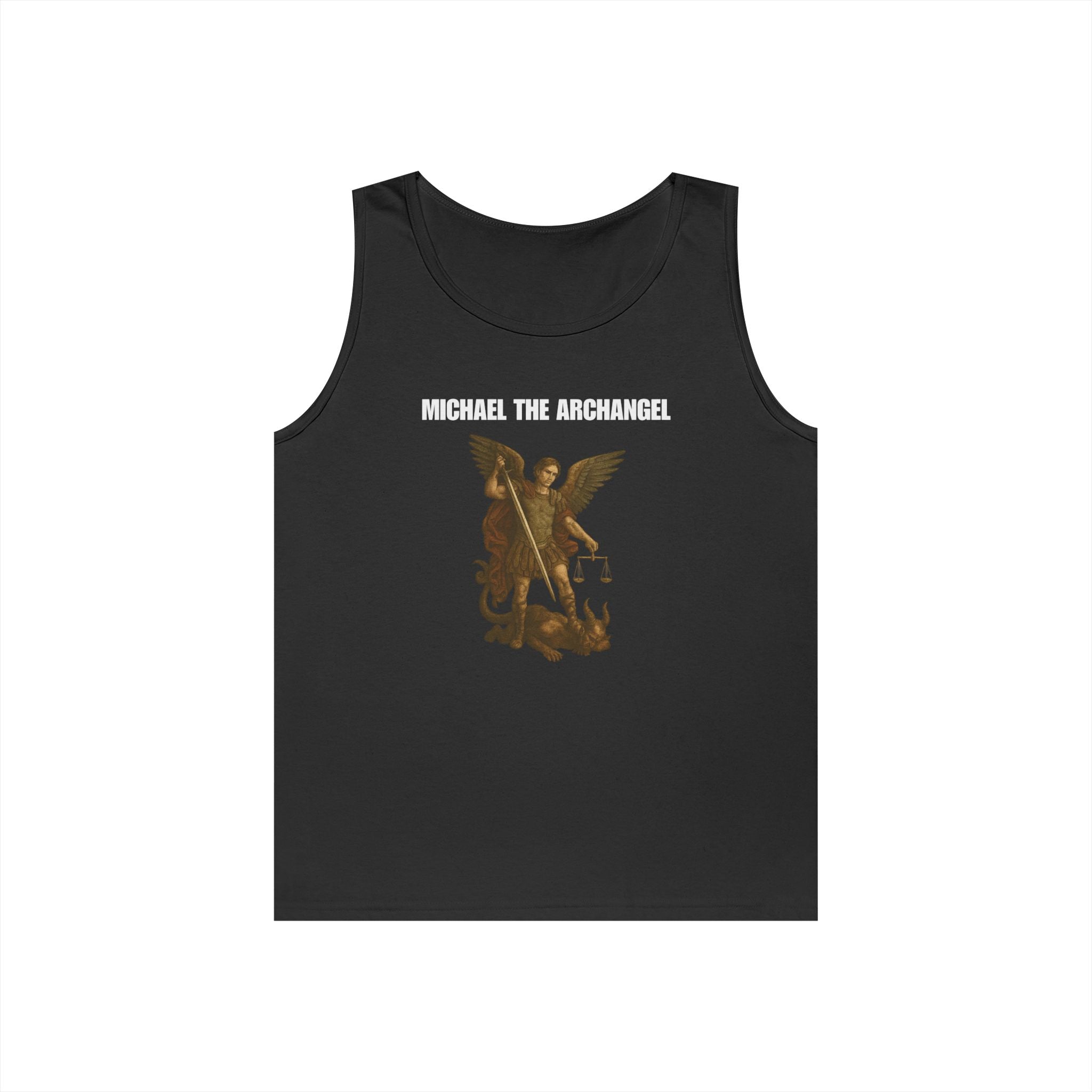 Michael The Arch Angel Heavy Cotton Tank Top