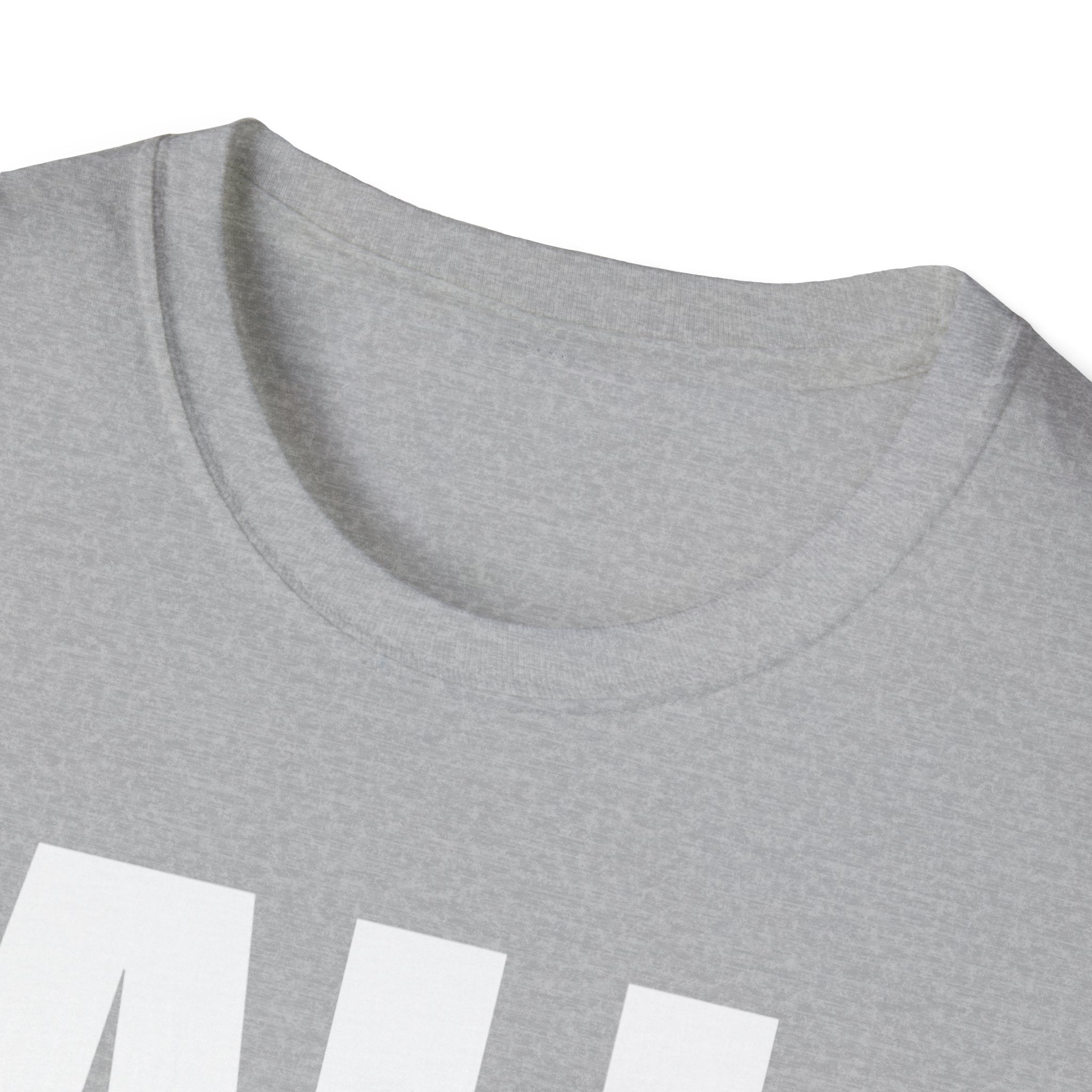 All Lives Matter White Text Softstyle Cotton Shirt T-Shirt