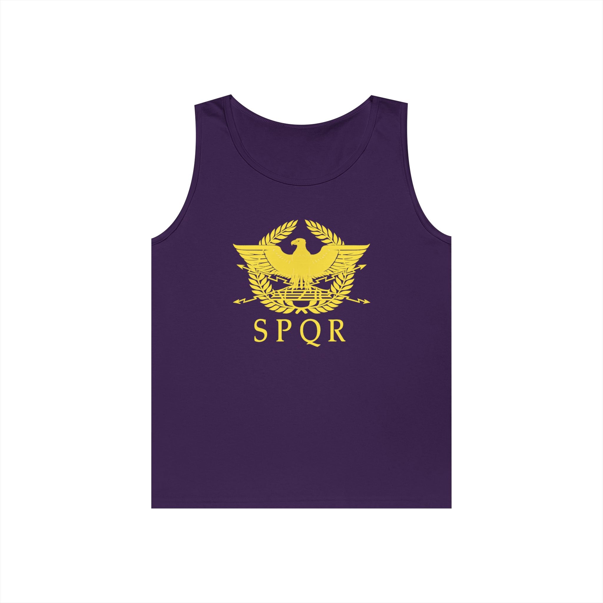 Roman Eagle SPQR Unisex Heavy Cotton Tank Top