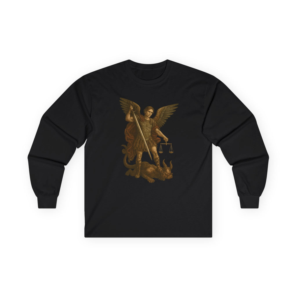 Michael the Archangel Graphic (Image Only) Long Sleeve Tee