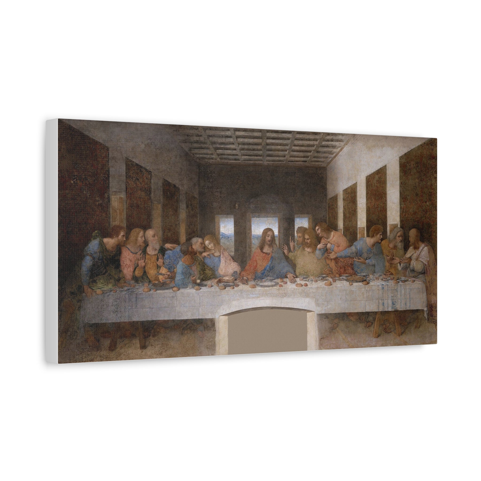 The Last Supper Canvas Religious Wall Art Print, Matte Canvas, Home Decoration, Gift for Art Lovers