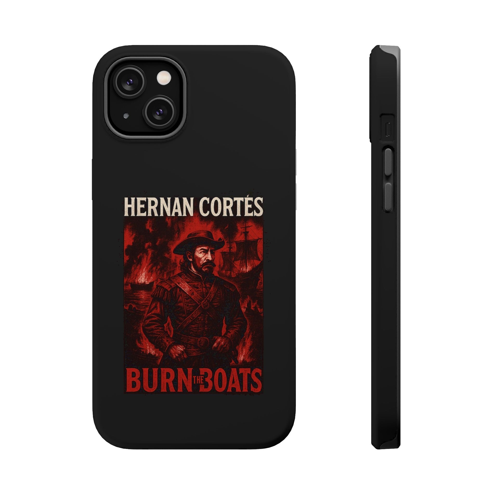 Hernan Cortes Impact-Resistant Magnetic Phone Case