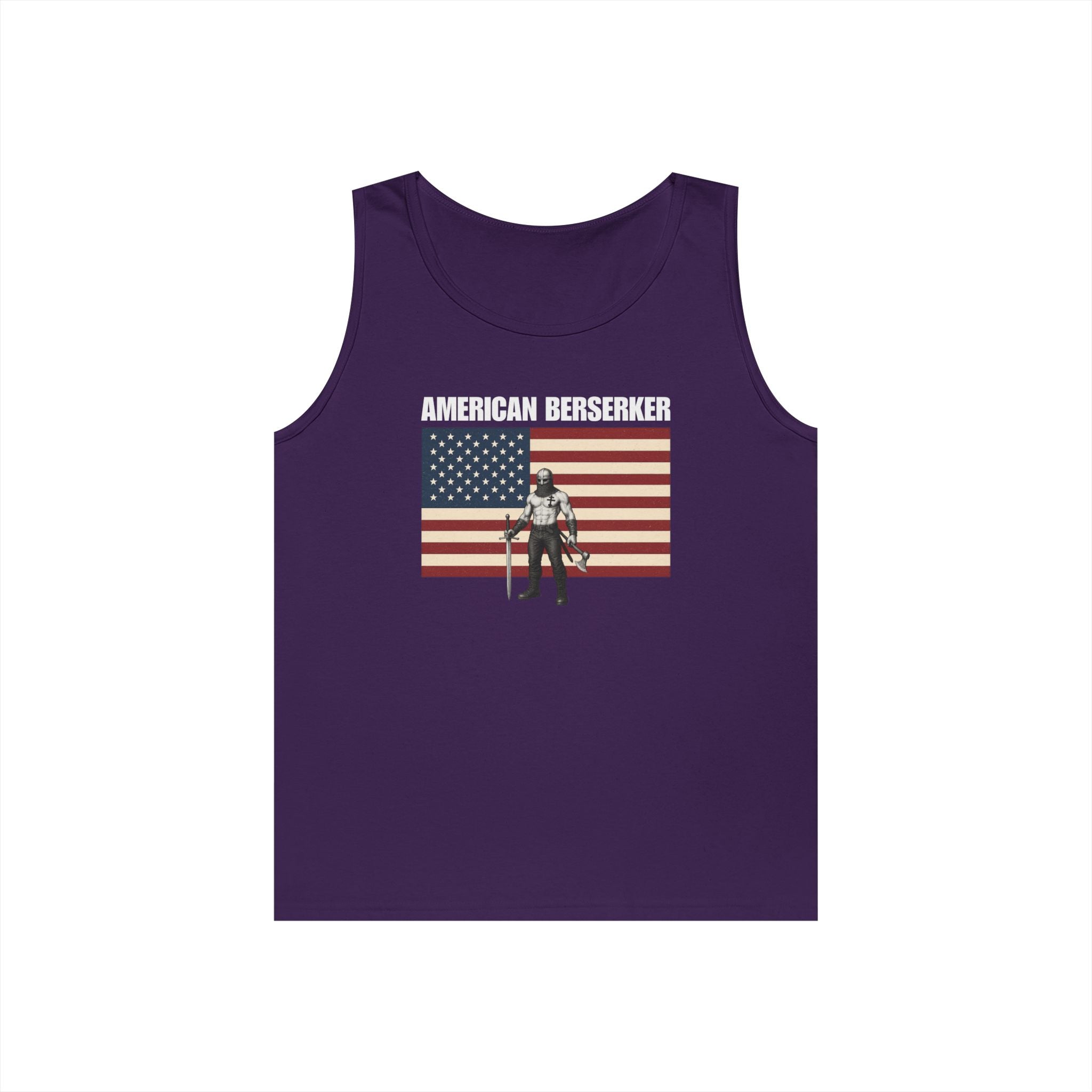 Bold American Berserker Heavy Cotton Tank Top