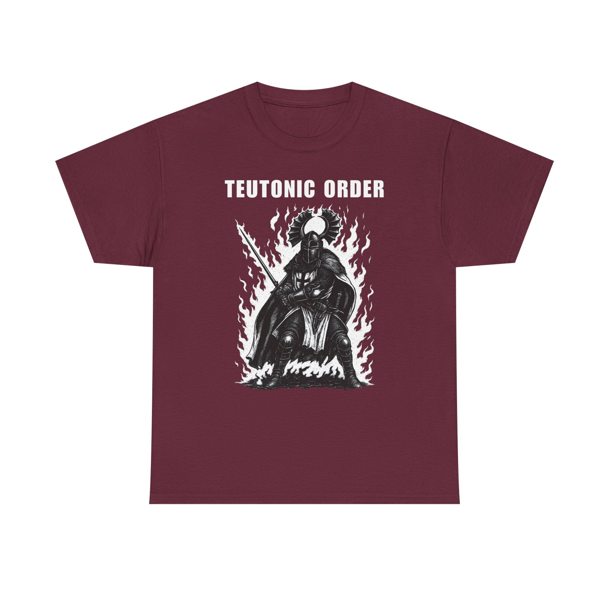 Teutonic Order Graphic Tee, Unisex Heavy Cotton Shirt