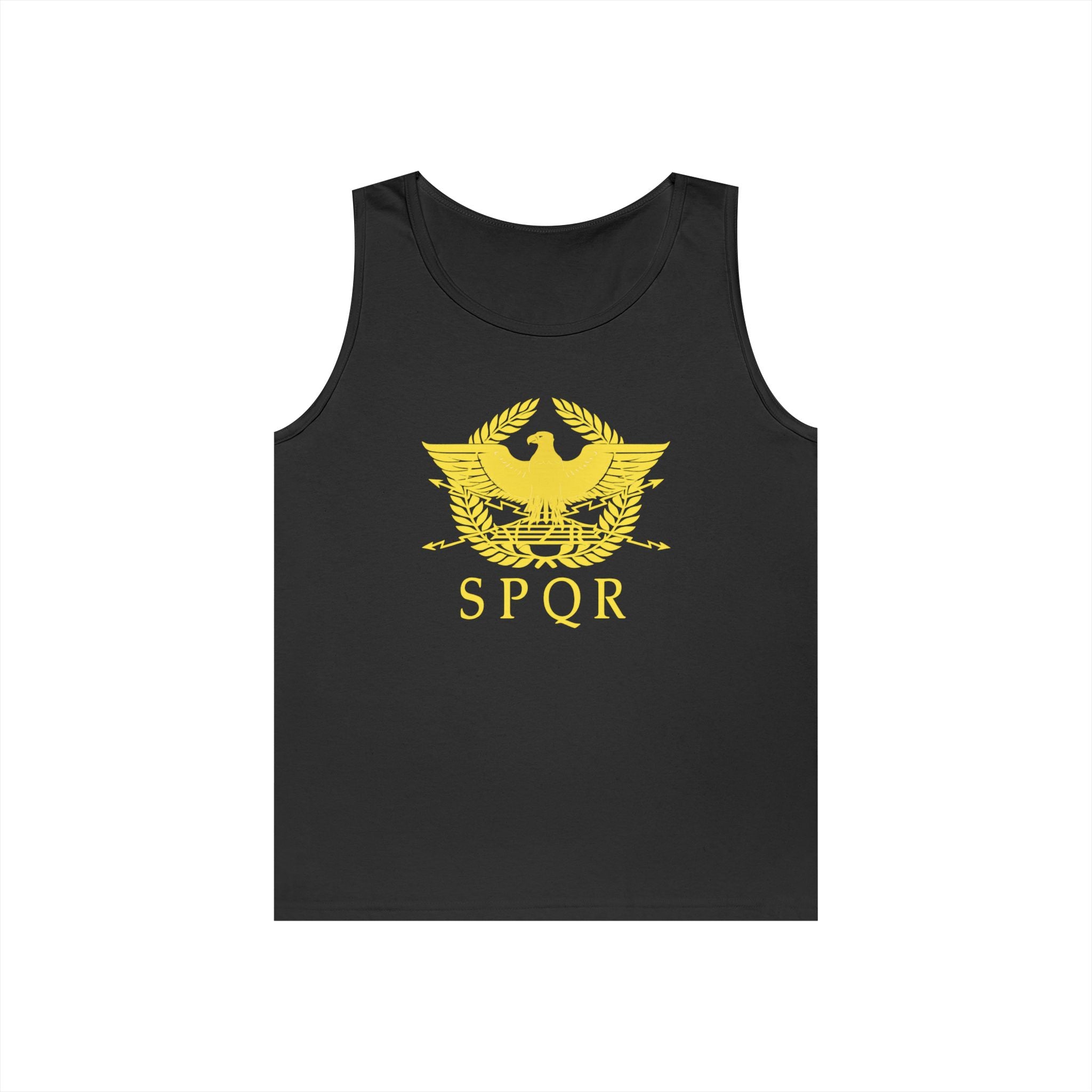 Roman Eagle SPQR Unisex Heavy Cotton Tank Top