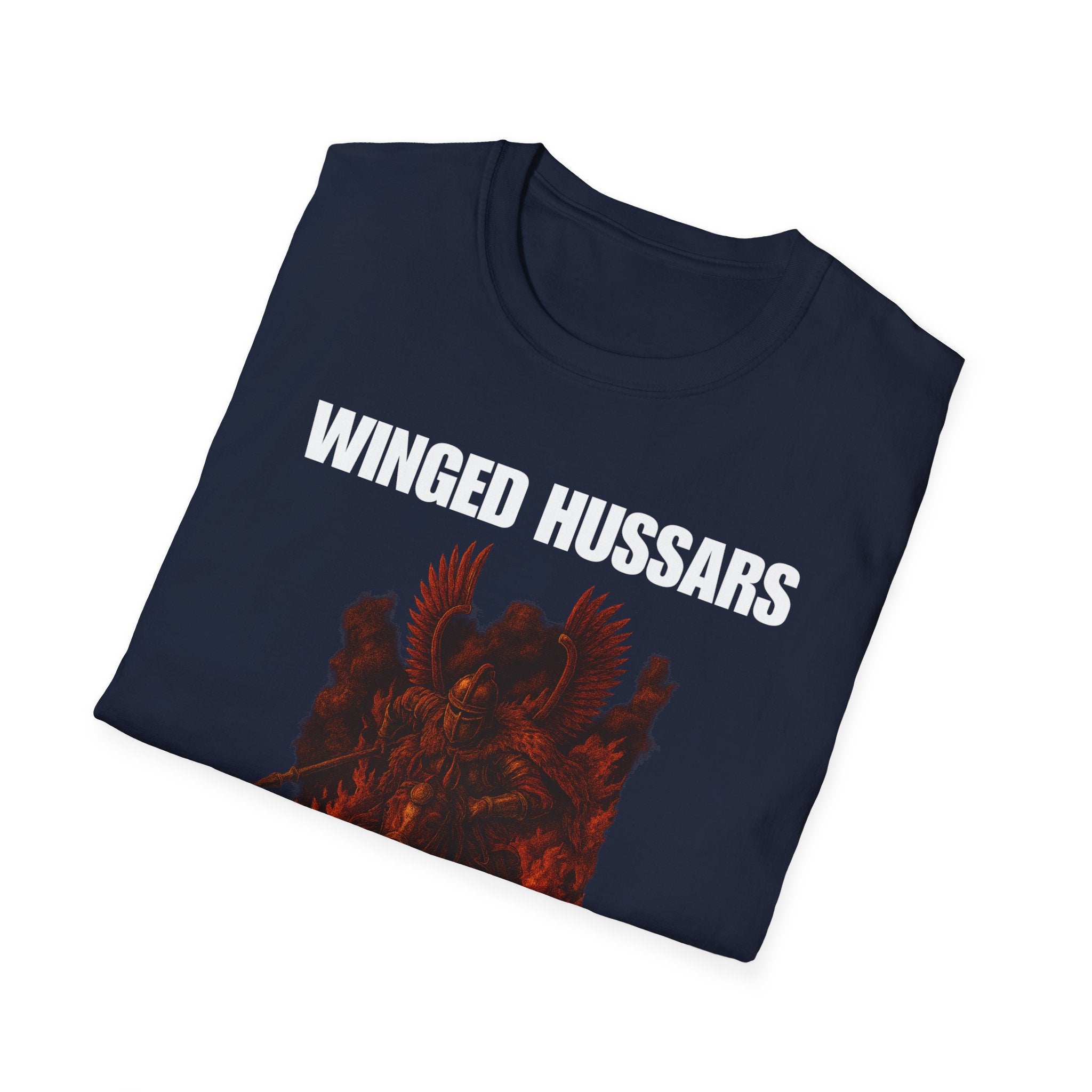 Winged Hussars Fiery Softstyle Cotton Shirt T-Shirt