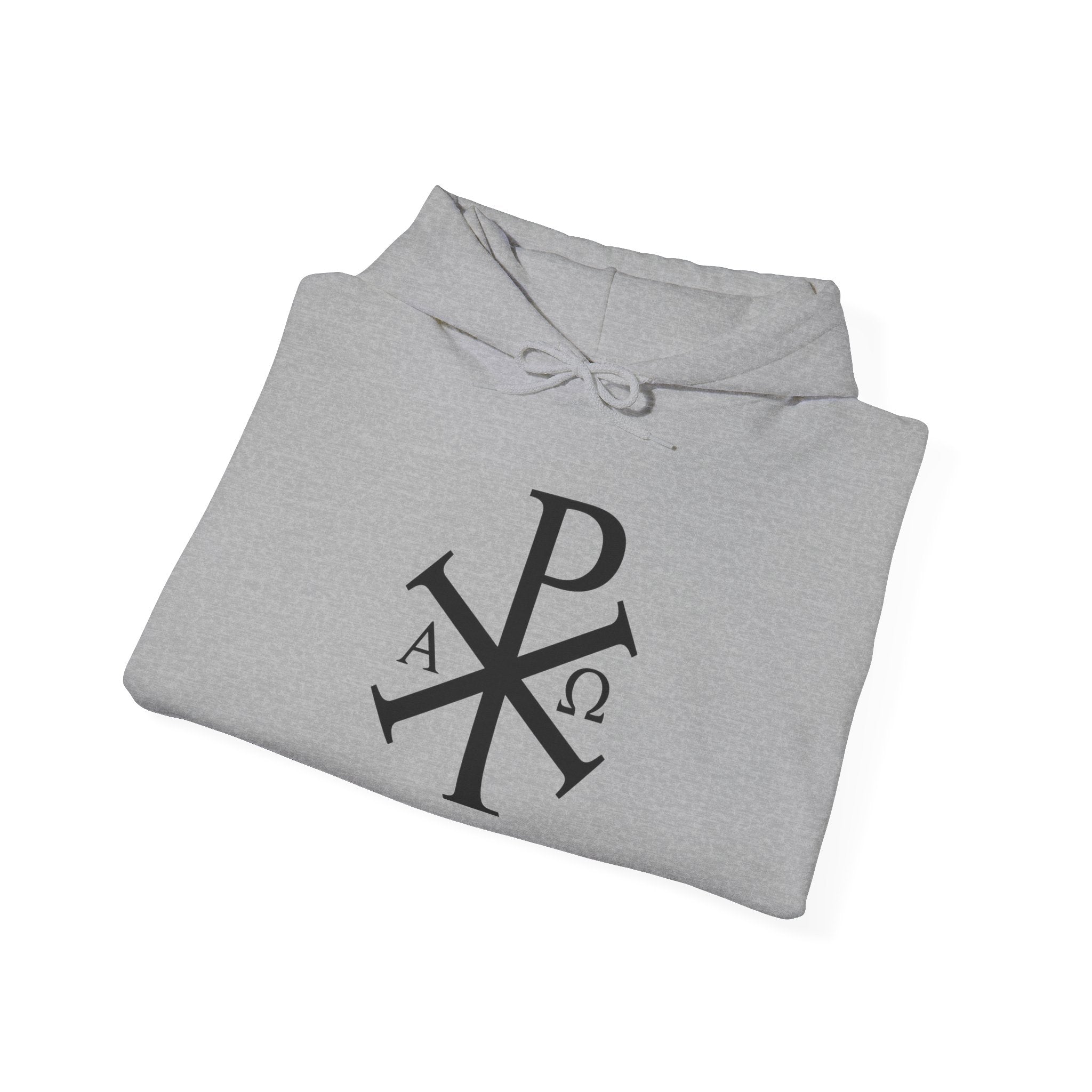 Pi Chi Rho Black Design Graphic Pull Over Hoodie Sweatshirt