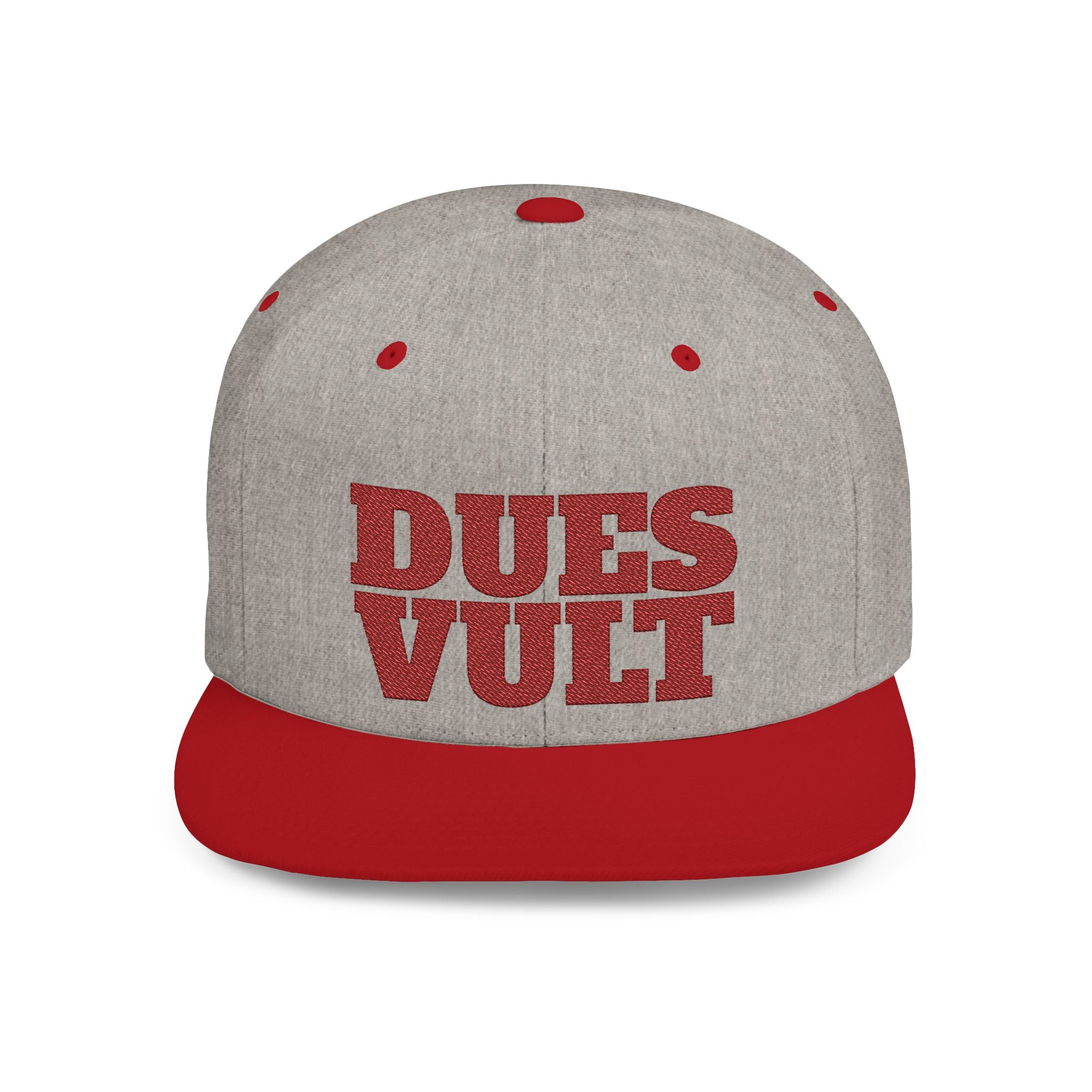 Dues Vult Flat Bill Snapback Hat