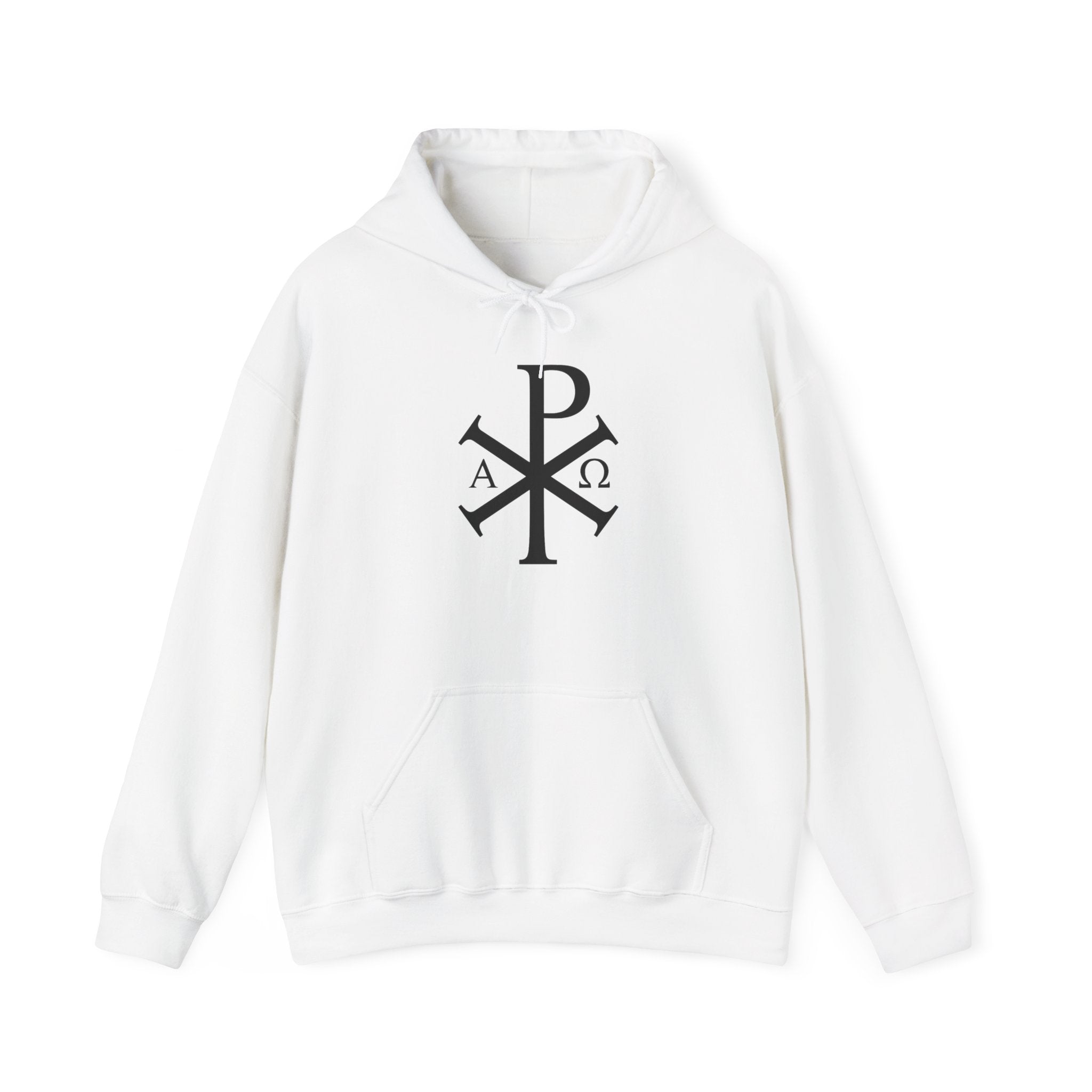 Pi Chi Rho Black Design Graphic Pull Over Hoodie Sweatshirt