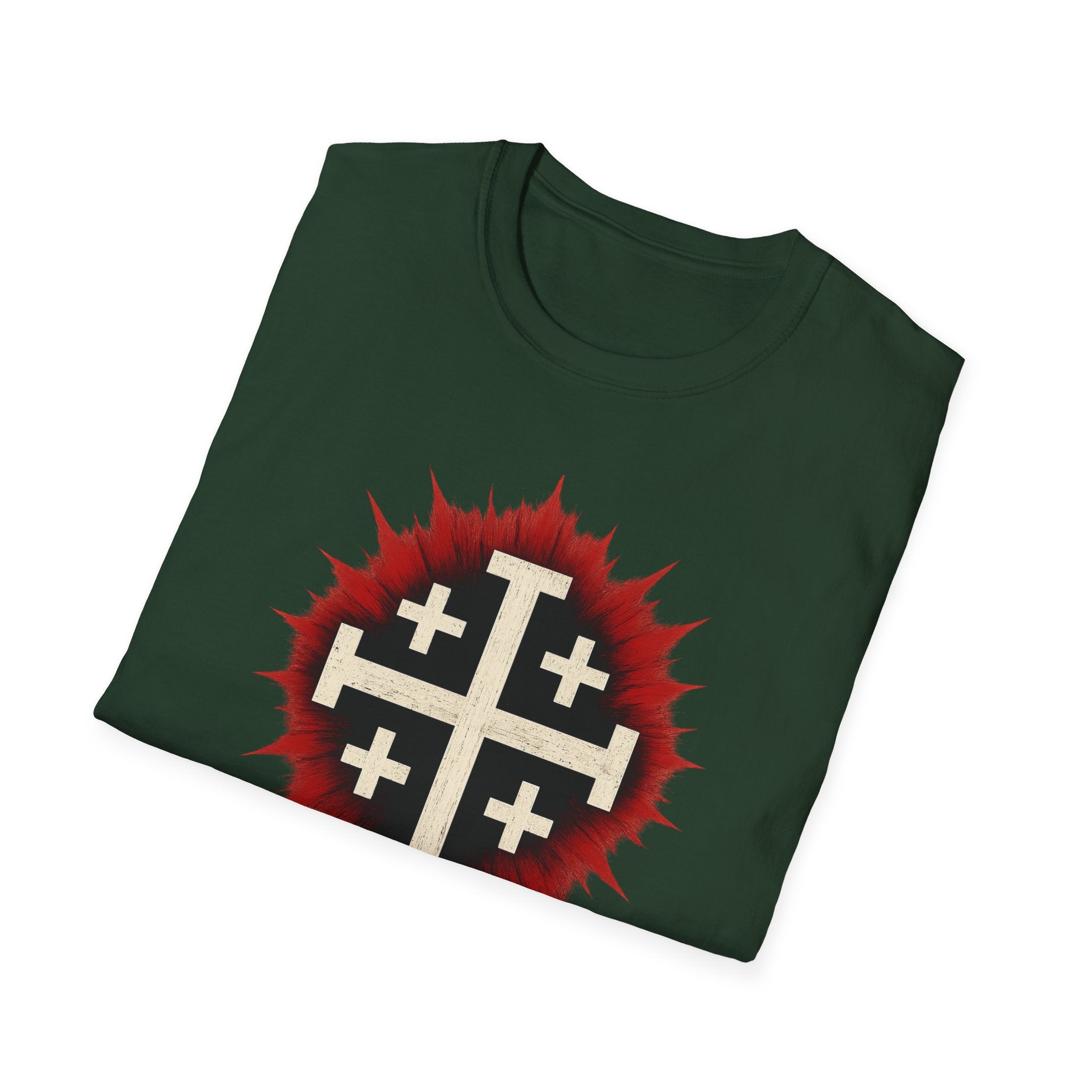 Bold Graphic Cross T-Shirt