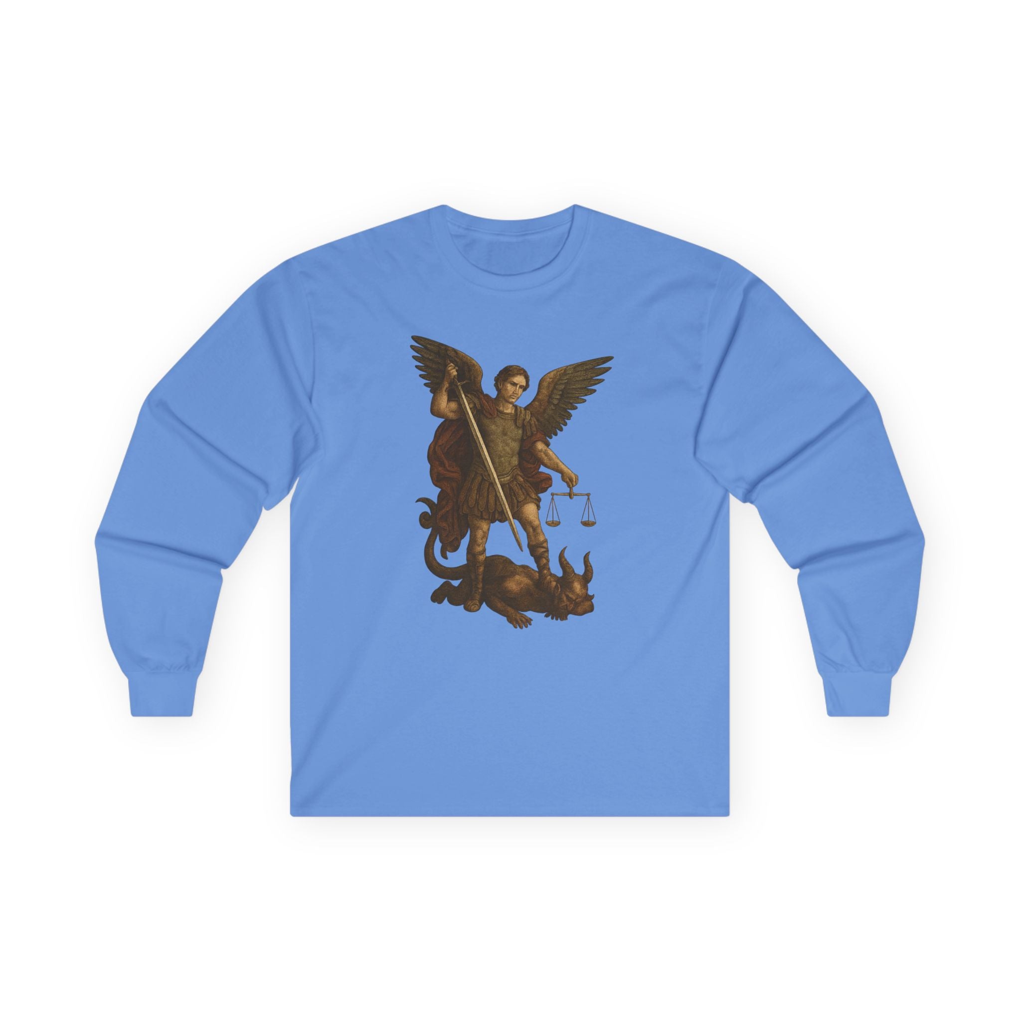 Michael the Archangel Graphic (Image Only) Long Sleeve Tee